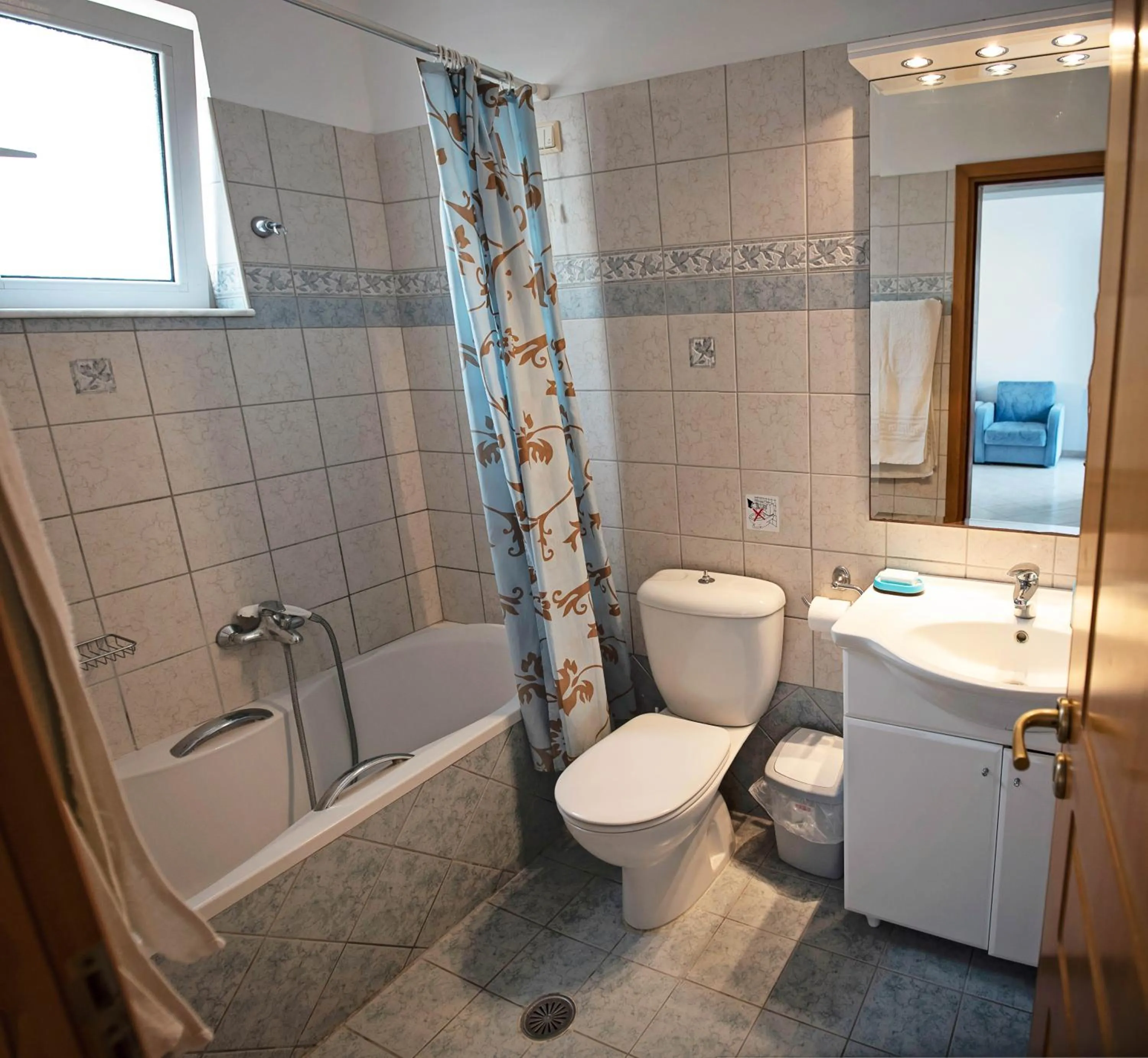 Bathroom in Nephele Apartments