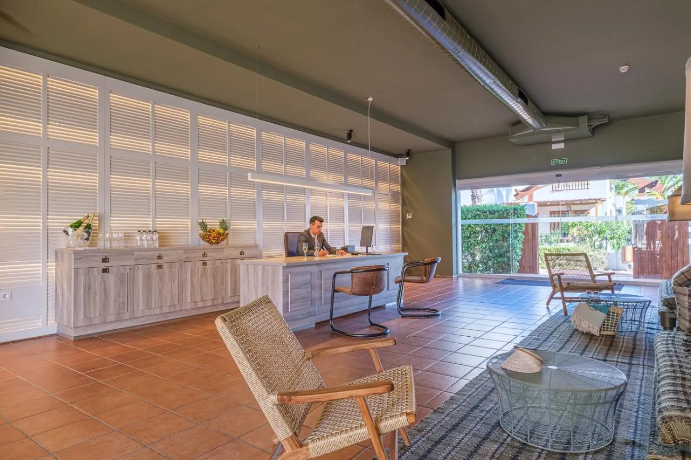 Lobby or reception in Oassium Hotel - Adults Only