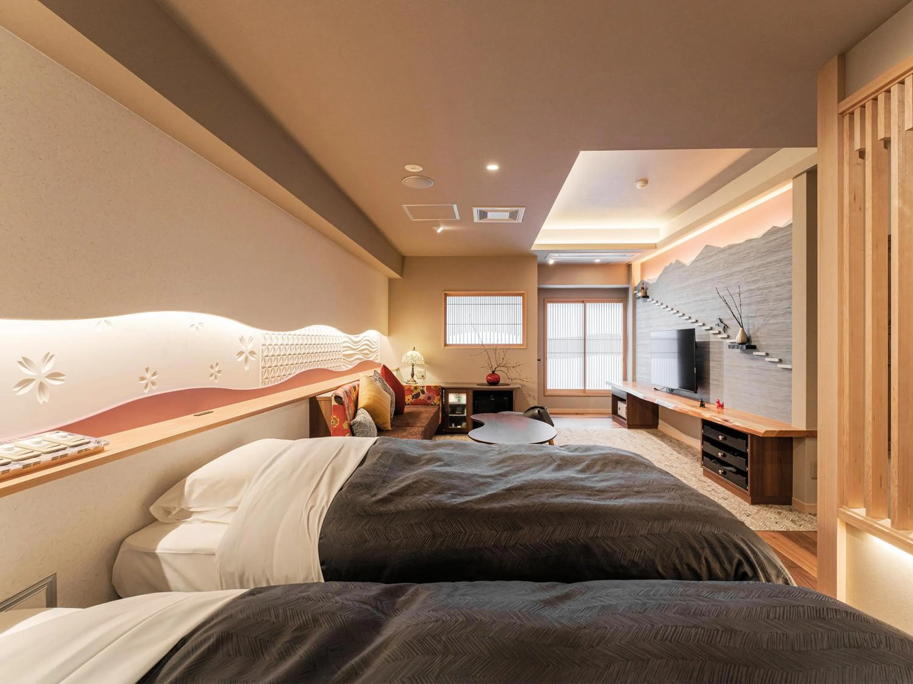 Bedroom, Bed in Omori