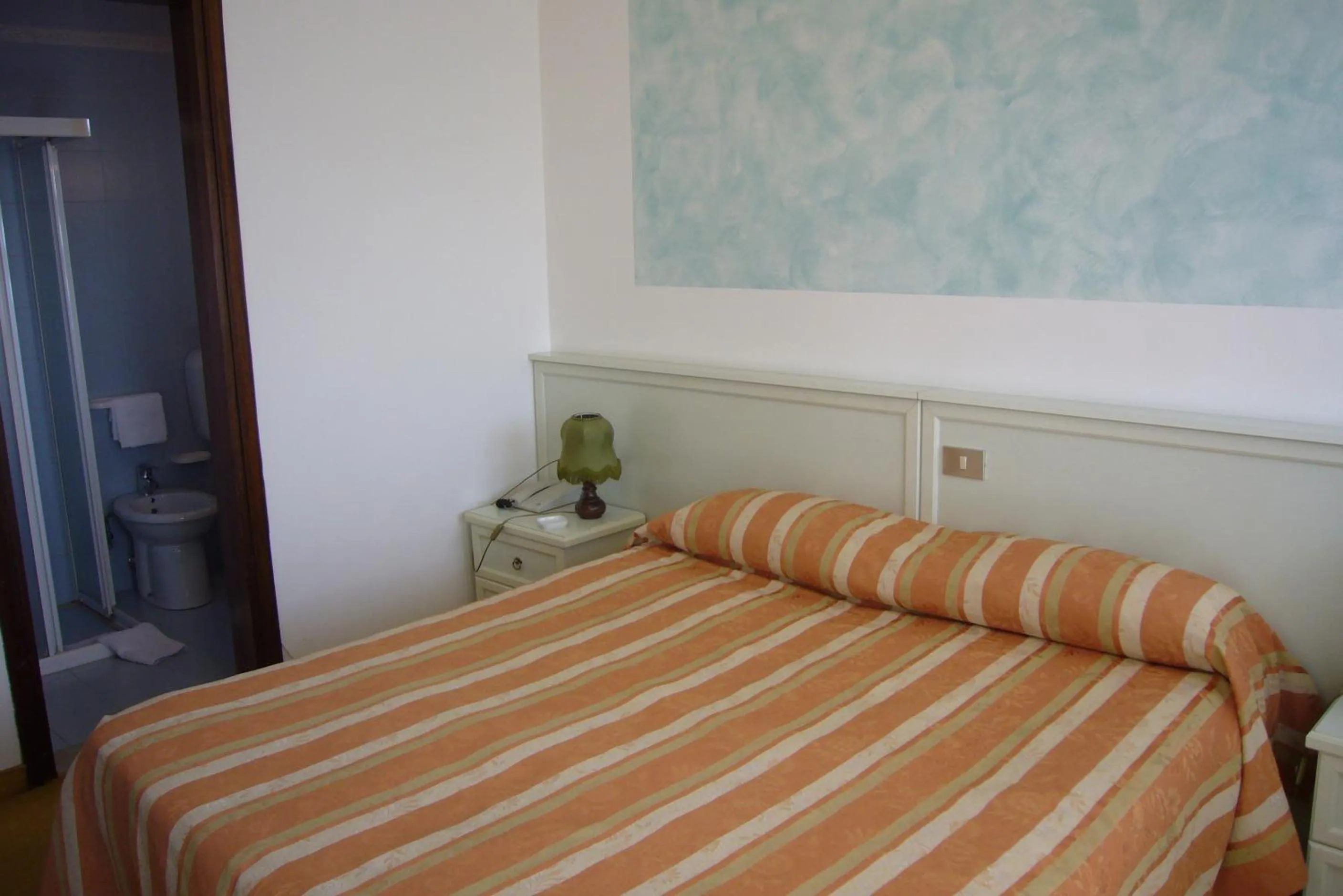 Bed in Hotel Kristall