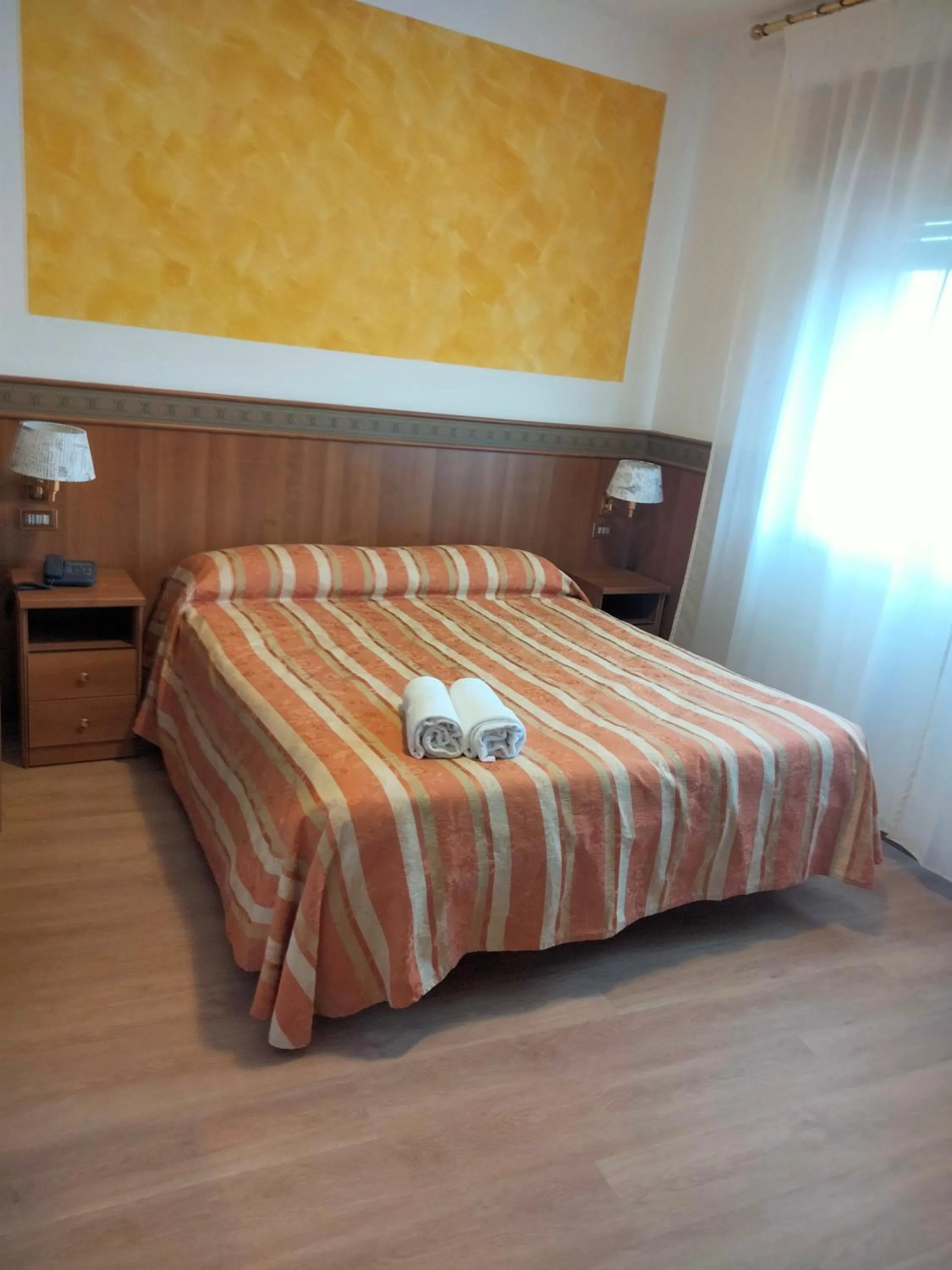 Bed in Hotel Kristall