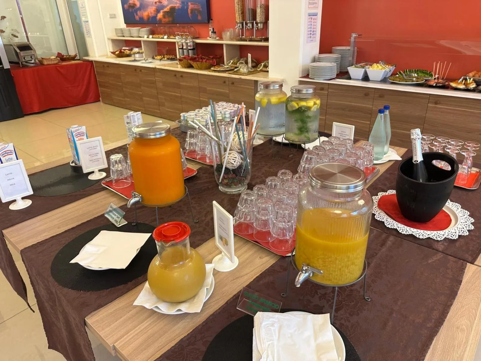 Breakfast in Hotel Vienna