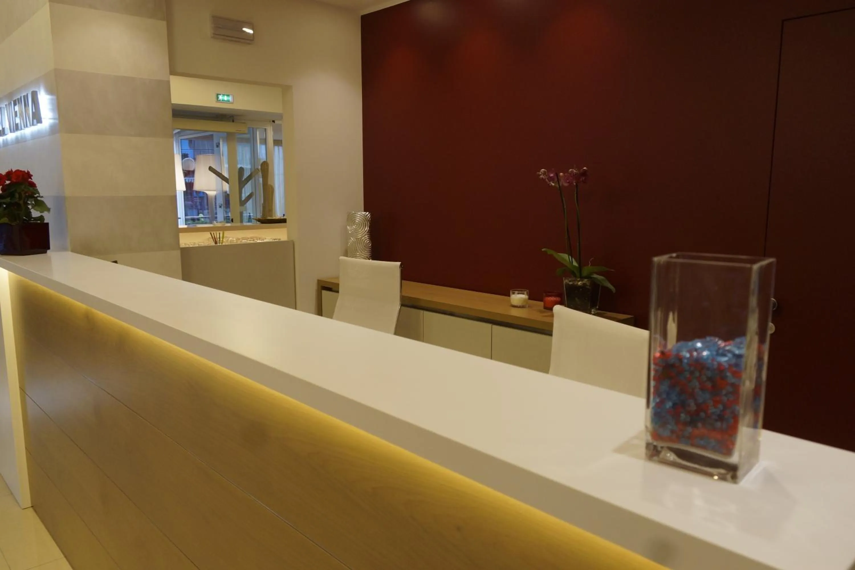 Lobby or reception in Hotel Vienna