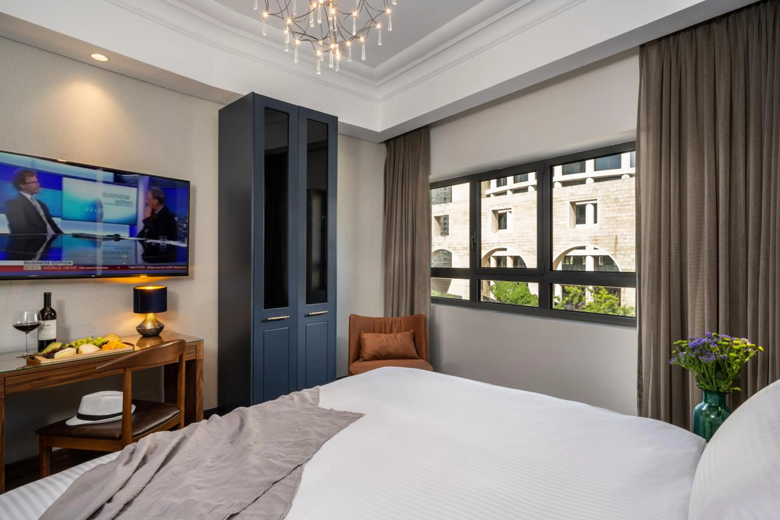 Photo of the whole room, Bed in The David Story Boutique