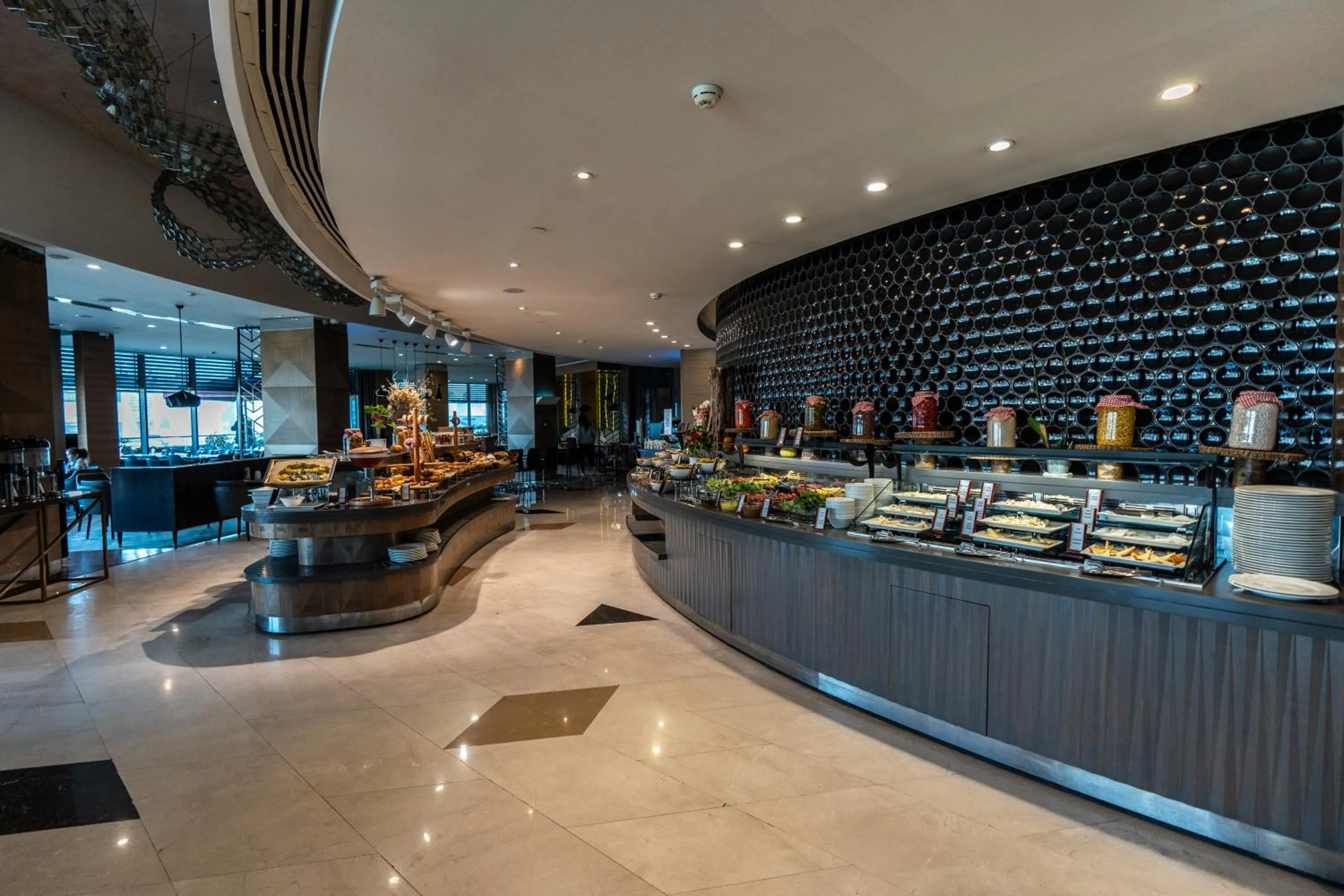 Buffet breakfast in Hilton Istanbul Kozyatagi