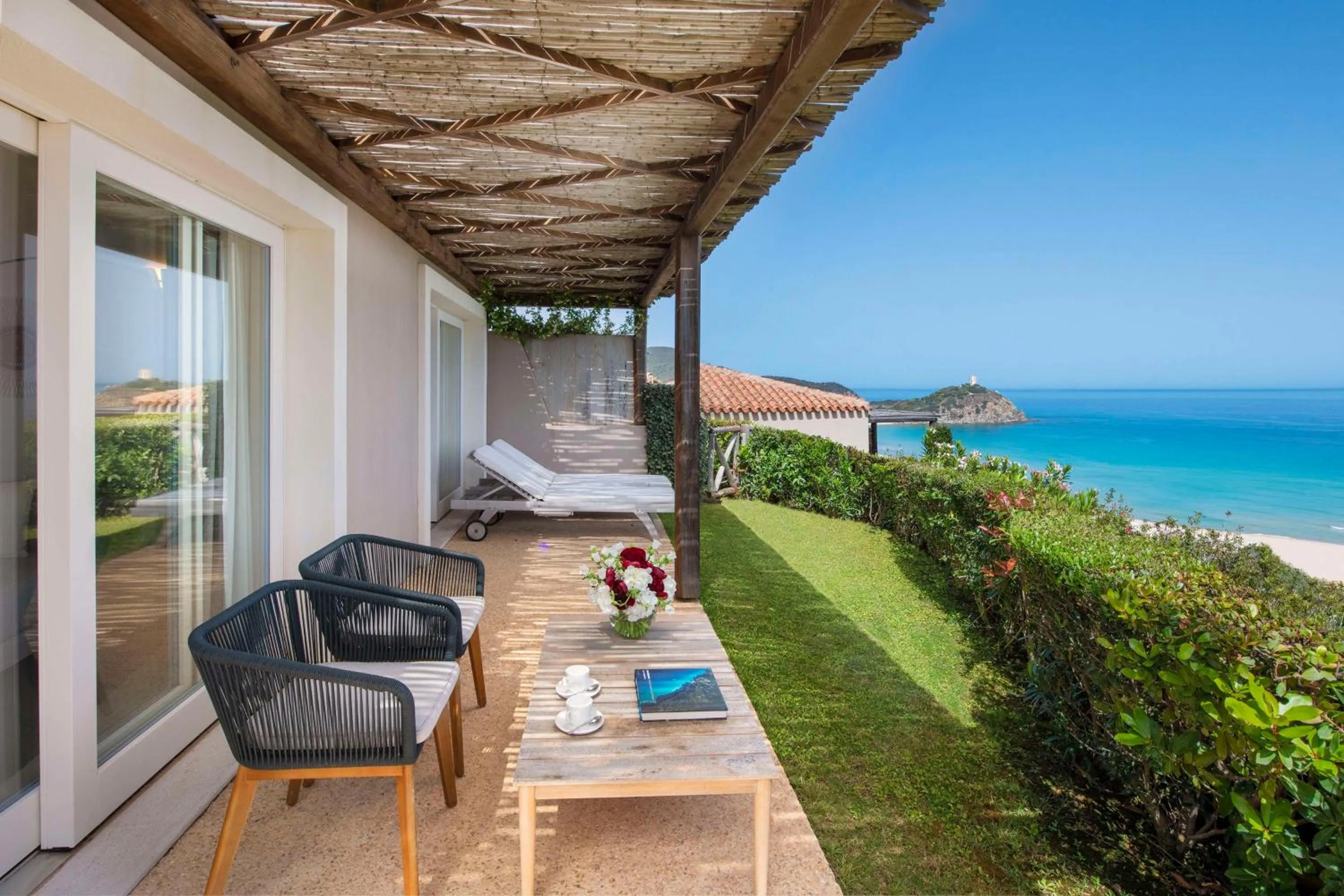 View (from property/room) in Baia Di Chia Resort Sardinia, Curio Collection By Hilton