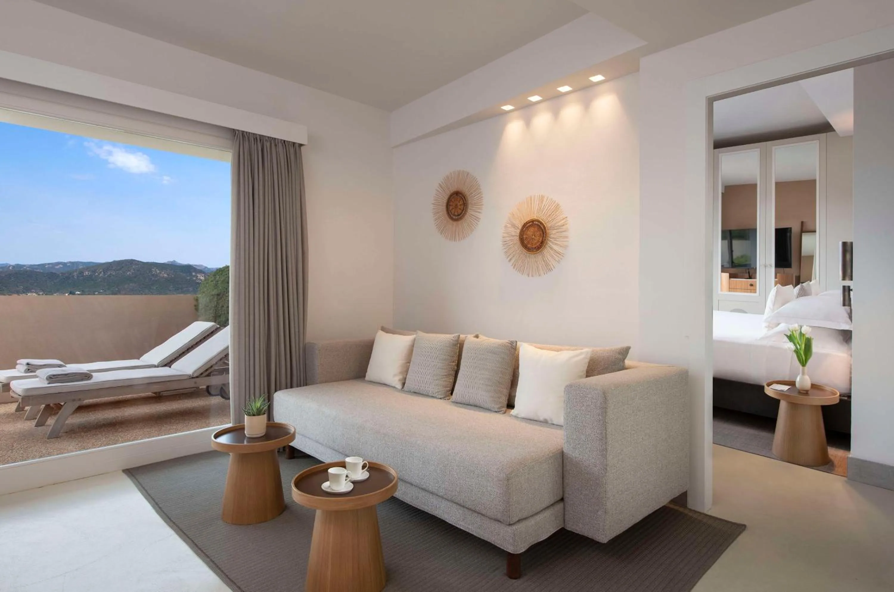 View (from property/room) in Baia Di Chia Resort Sardinia, Curio Collection By Hilton