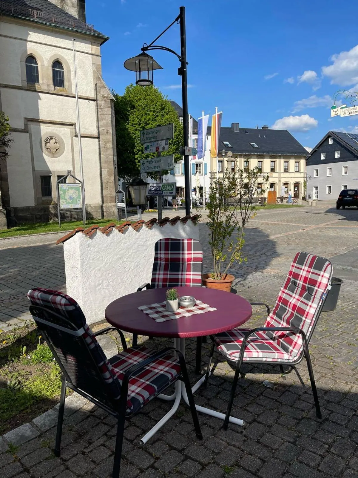 Garden in Landhotel Jägerhof