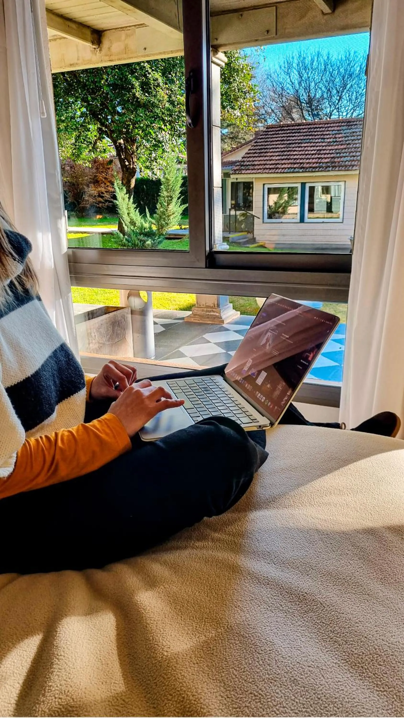 Garden view in Atelier Hotel de Charme