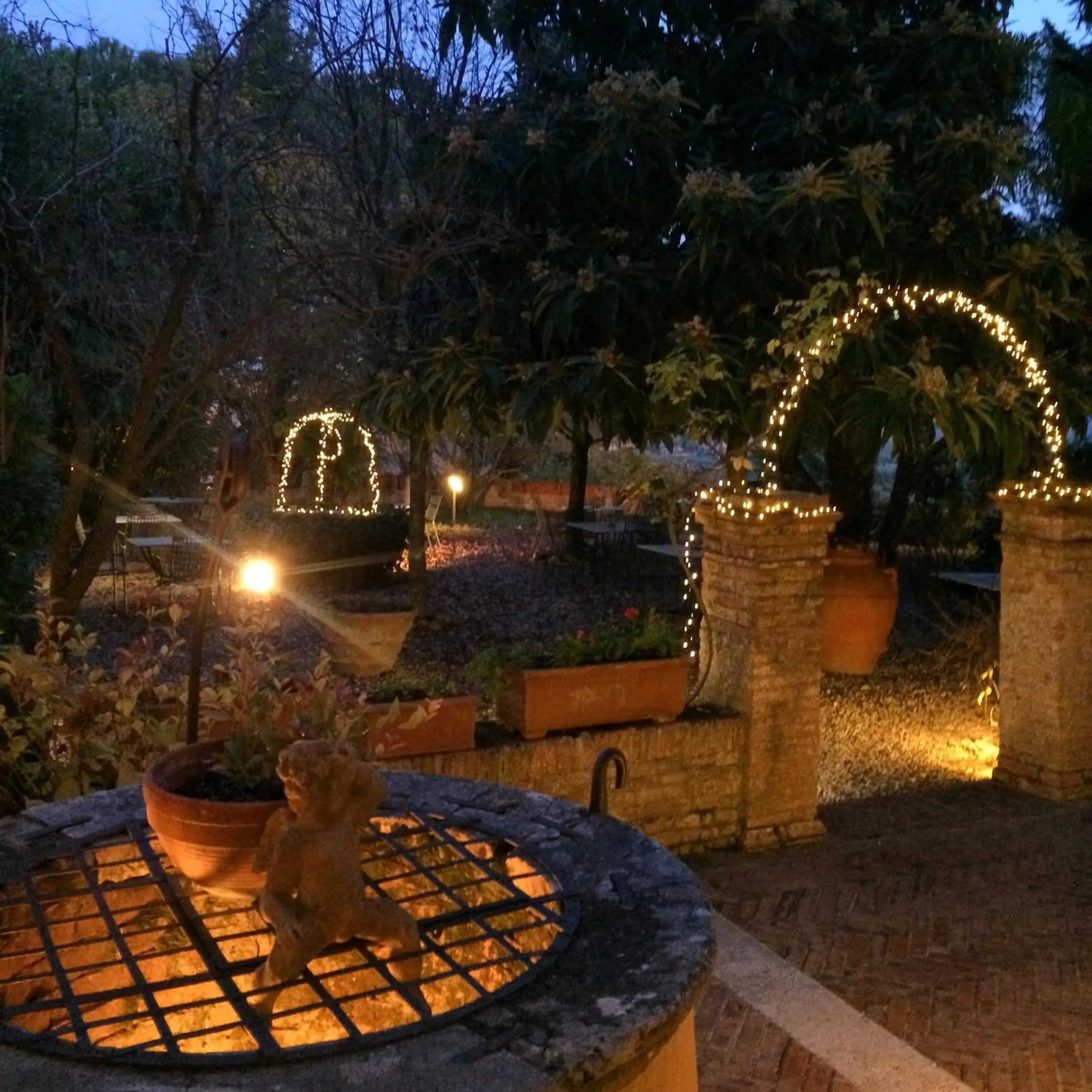 Garden in Hotel Santa Caterina