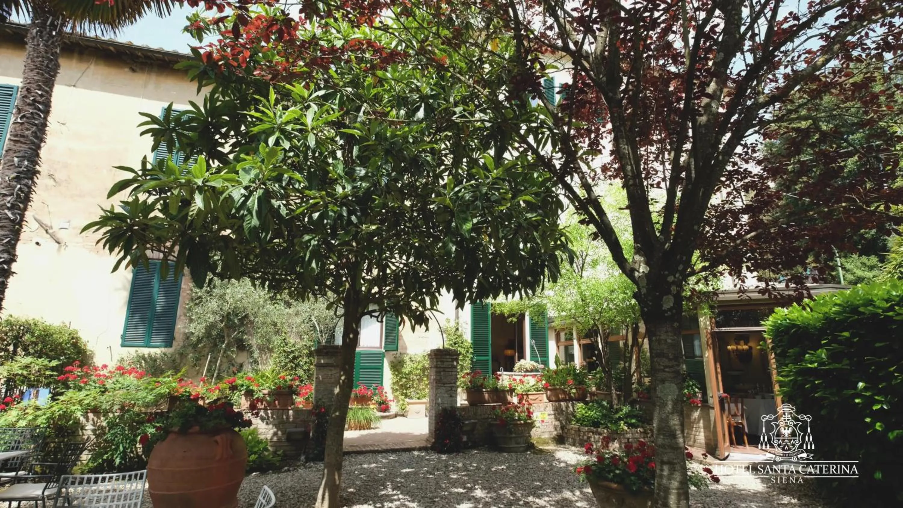 Garden in Hotel Santa Caterina