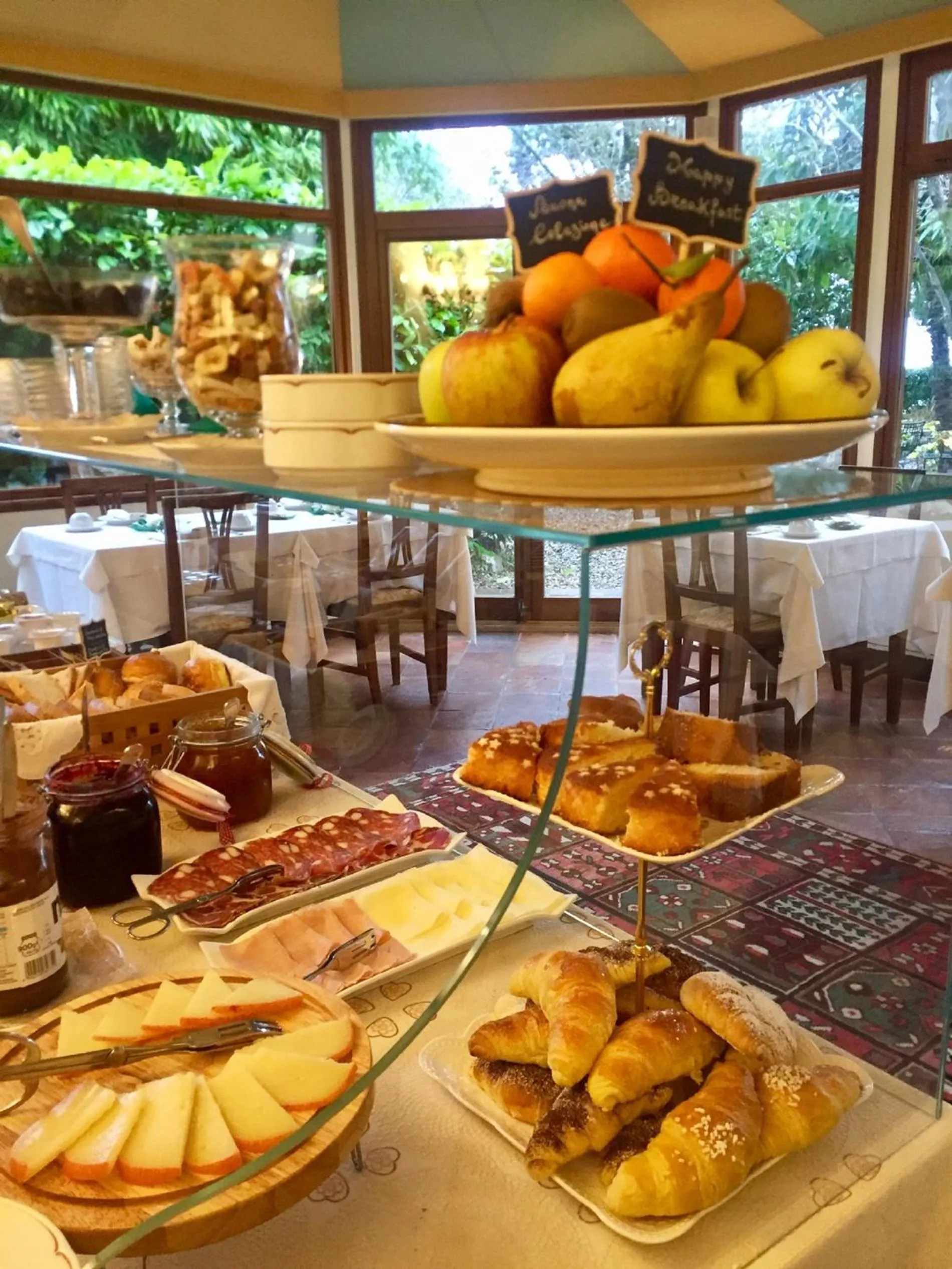 Breakfast in Hotel Santa Caterina