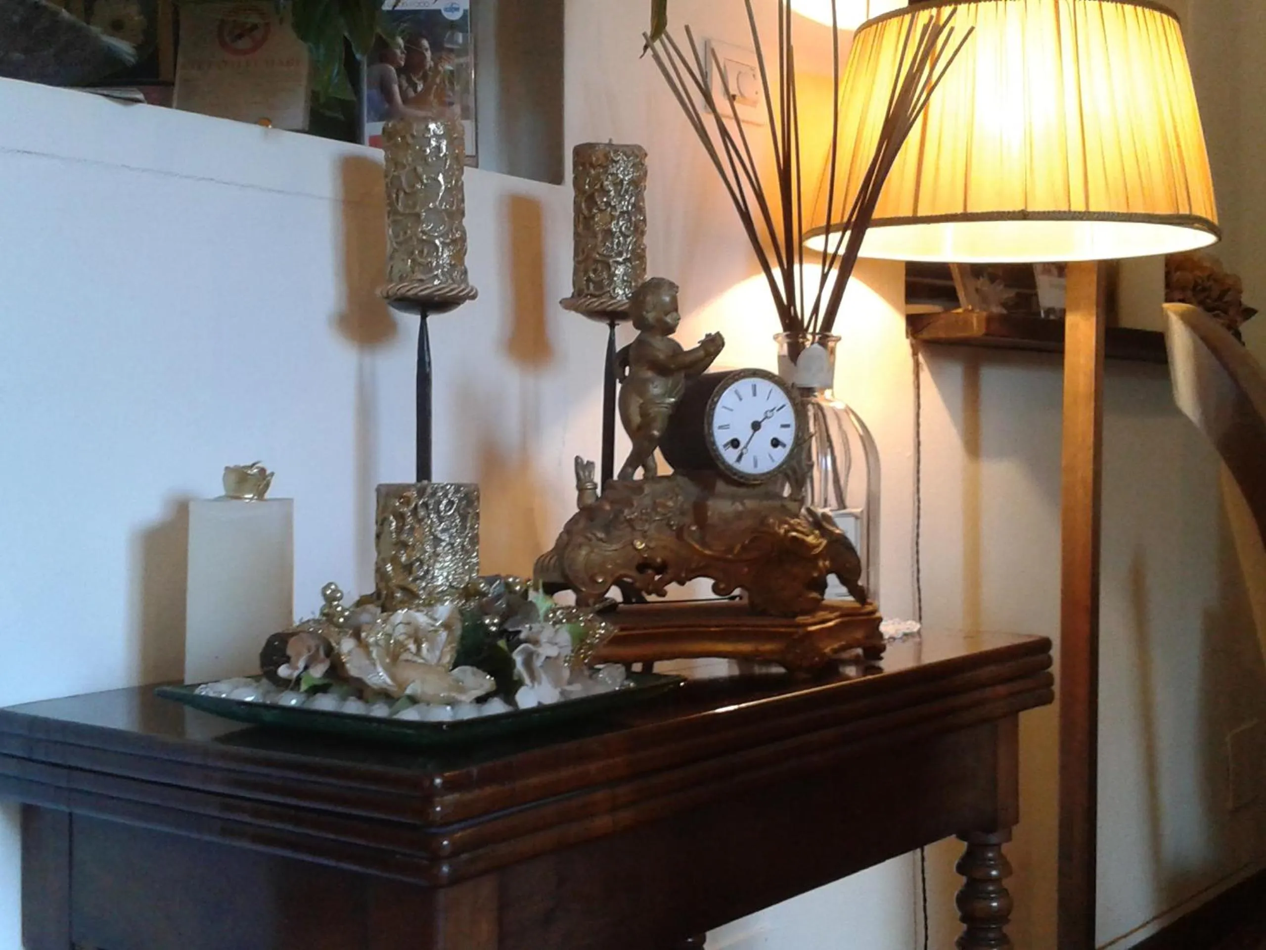 Lobby or reception in Hotel Santa Caterina