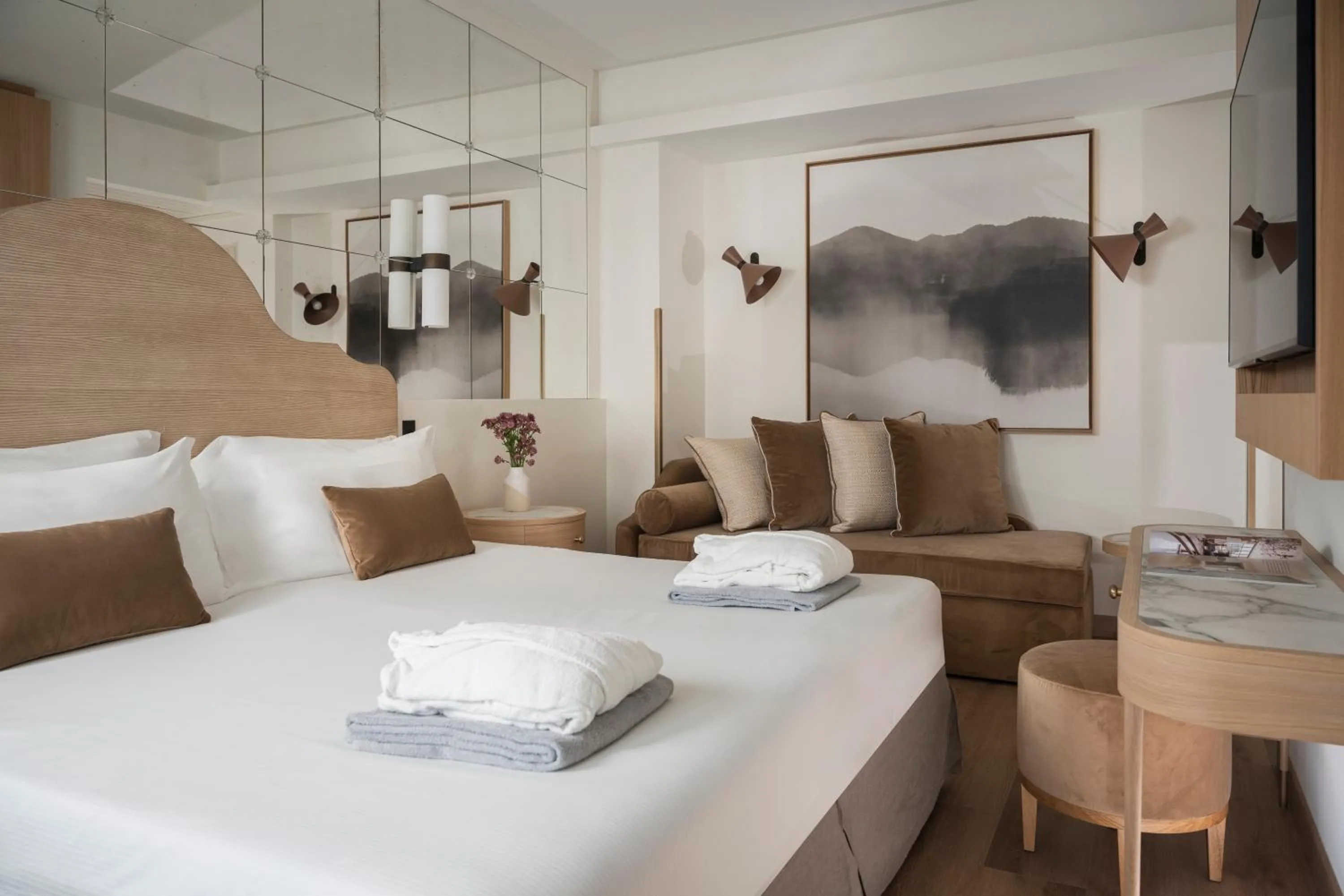 Bedroom, Bed in Hotel Mioni Pezzato