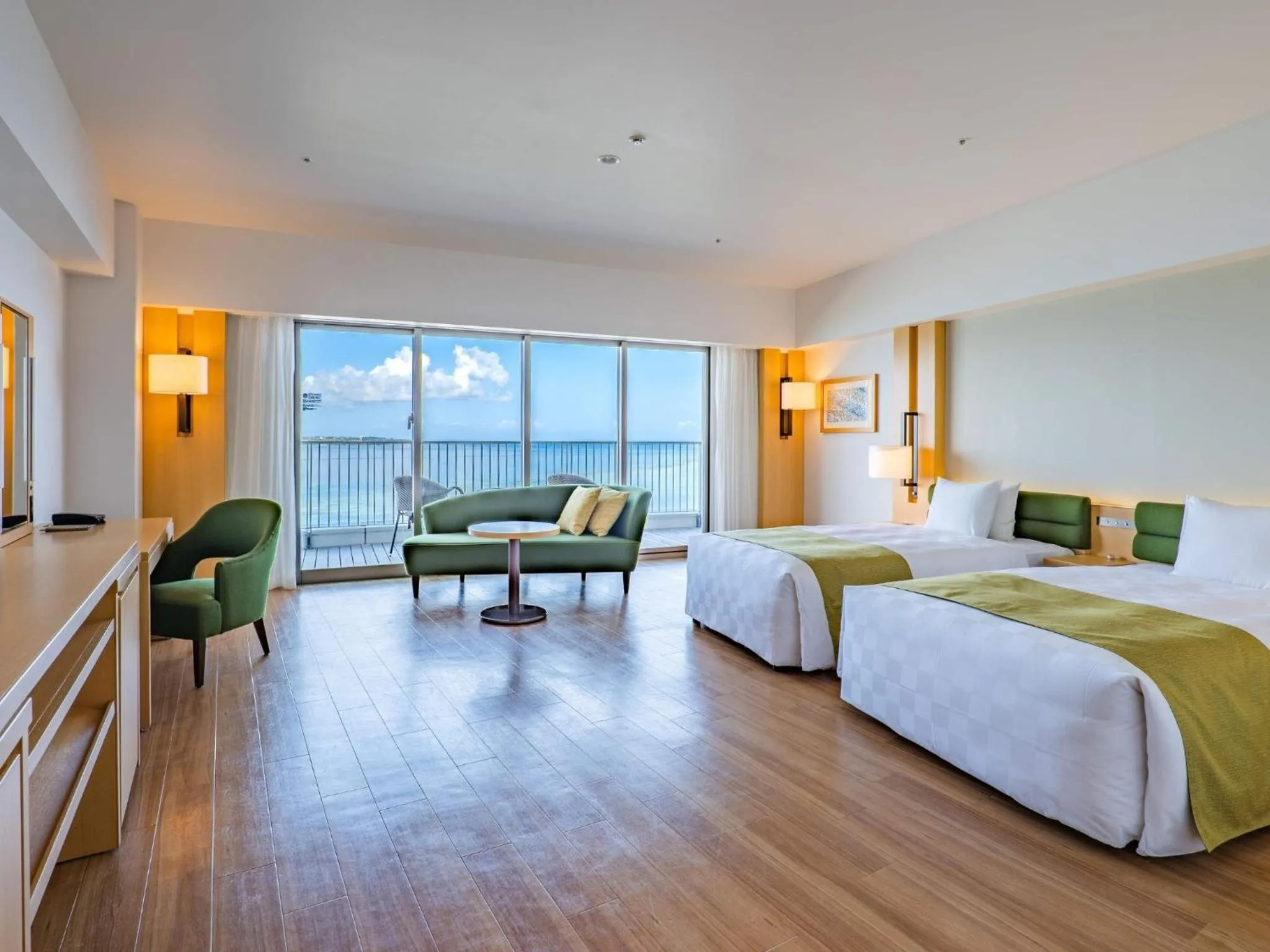 Photo of the whole room, Bed in The Orion Hotel Motobu Resort & Spa