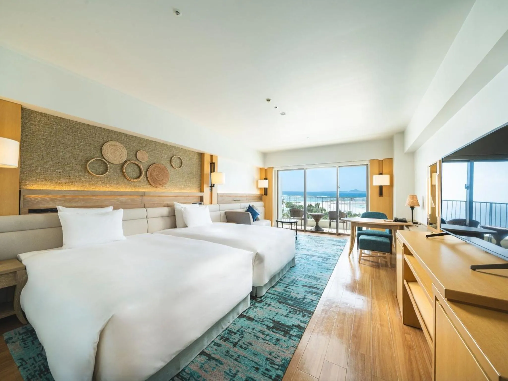 Photo of the whole room, Bed in The Orion Hotel Motobu Resort & Spa