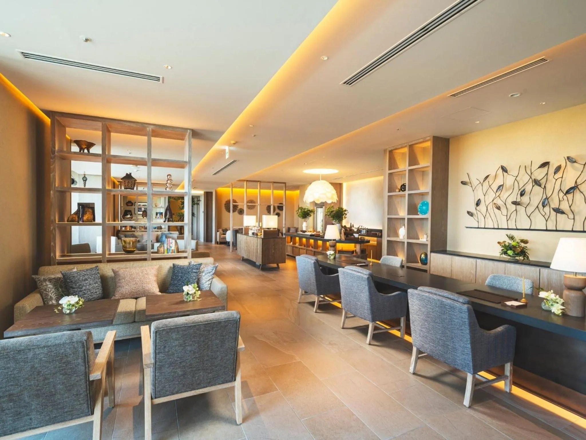 Lounge or bar in The Orion Hotel Motobu Resort & Spa