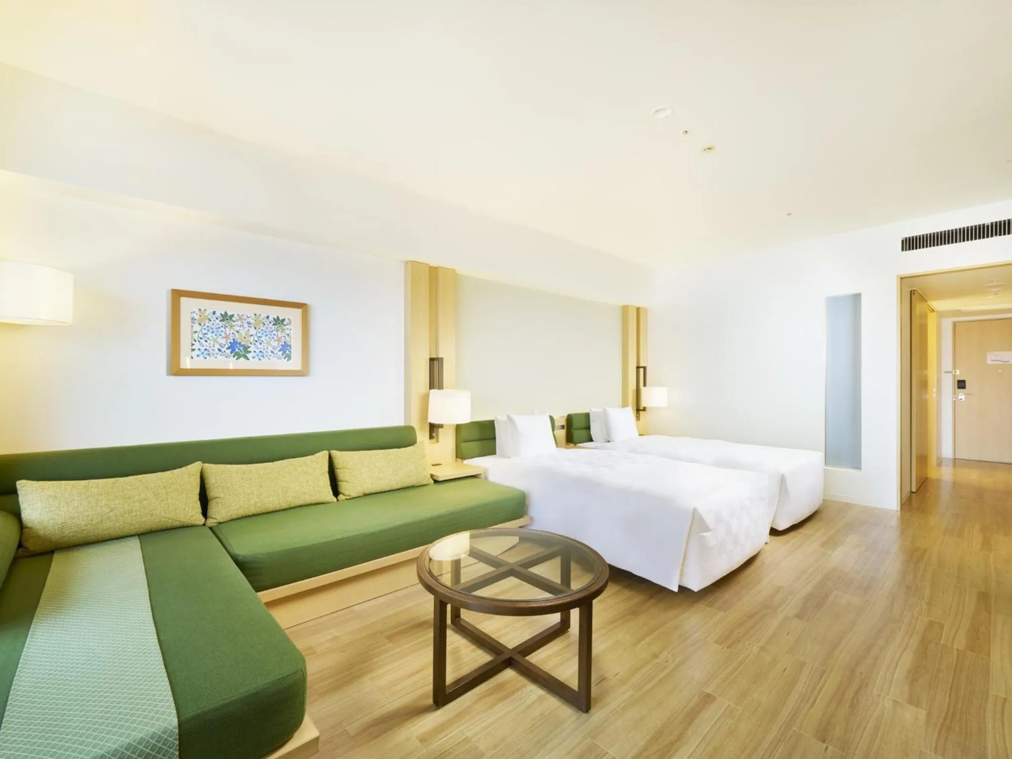 Photo of the whole room, Bed in The Orion Hotel Motobu Resort & Spa