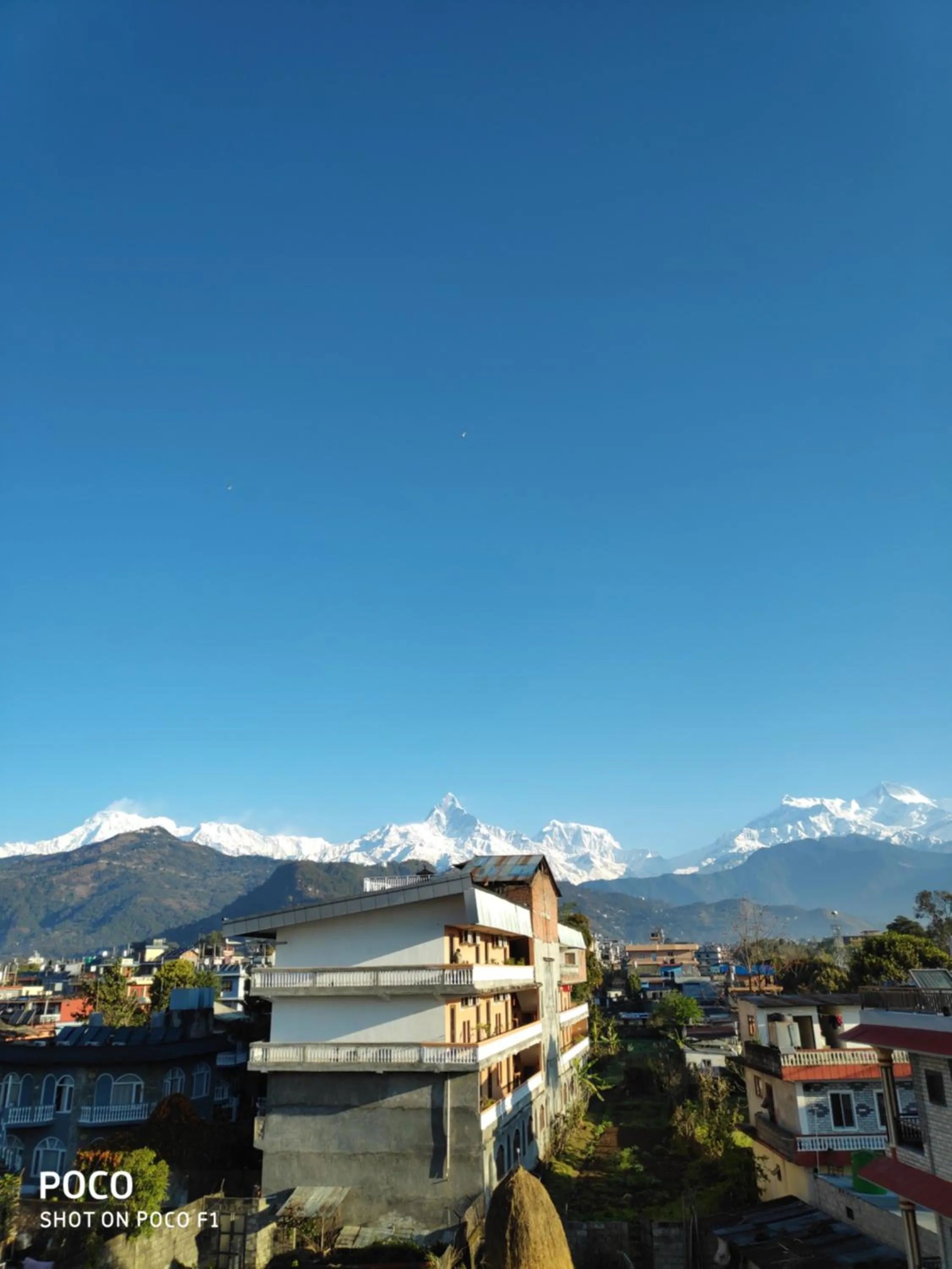 Bird's eye view in Hotel Mountain View - Lakeside Pokhara