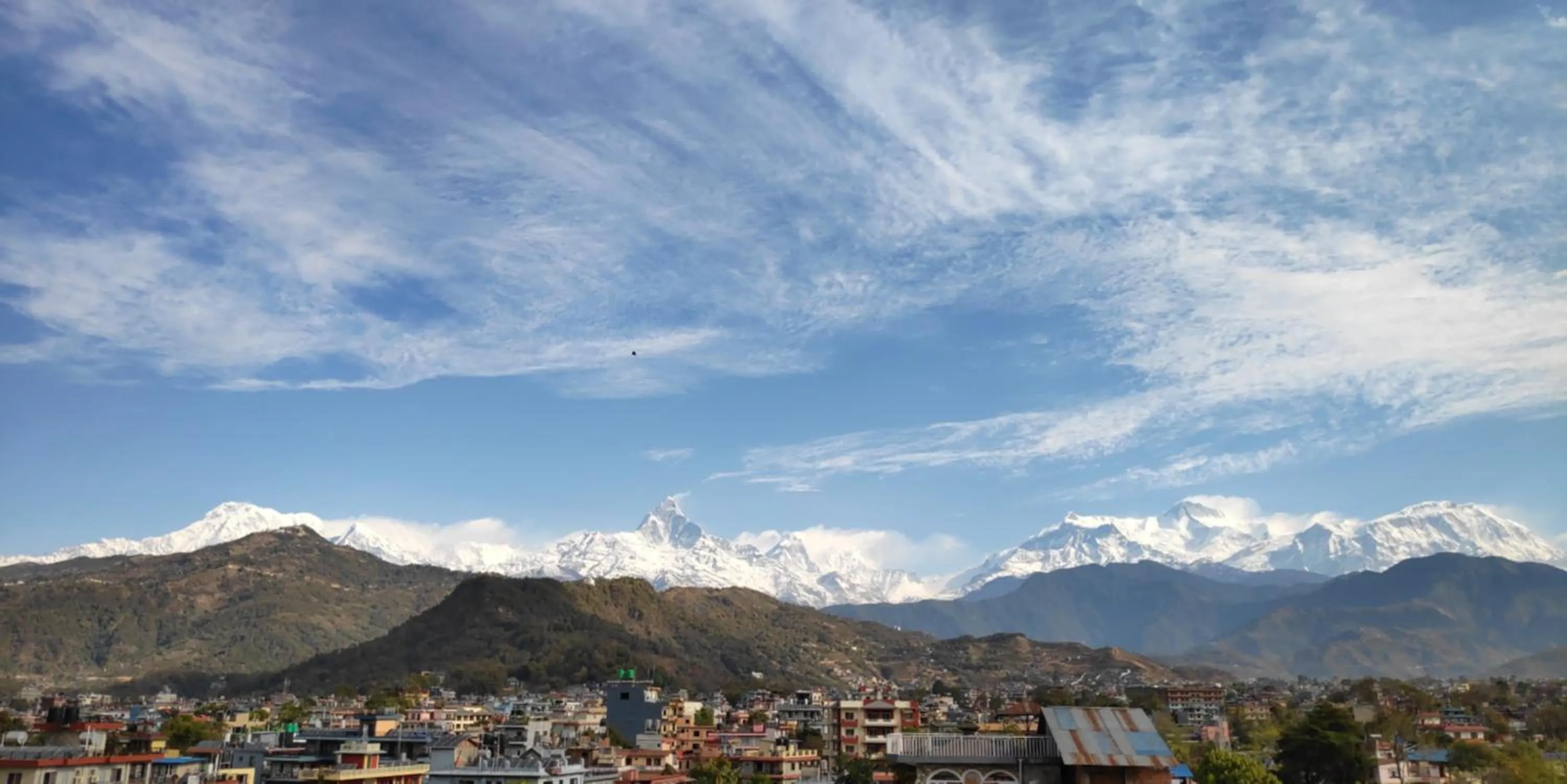 Bird's eye view in Hotel Mountain View - Lakeside Pokhara