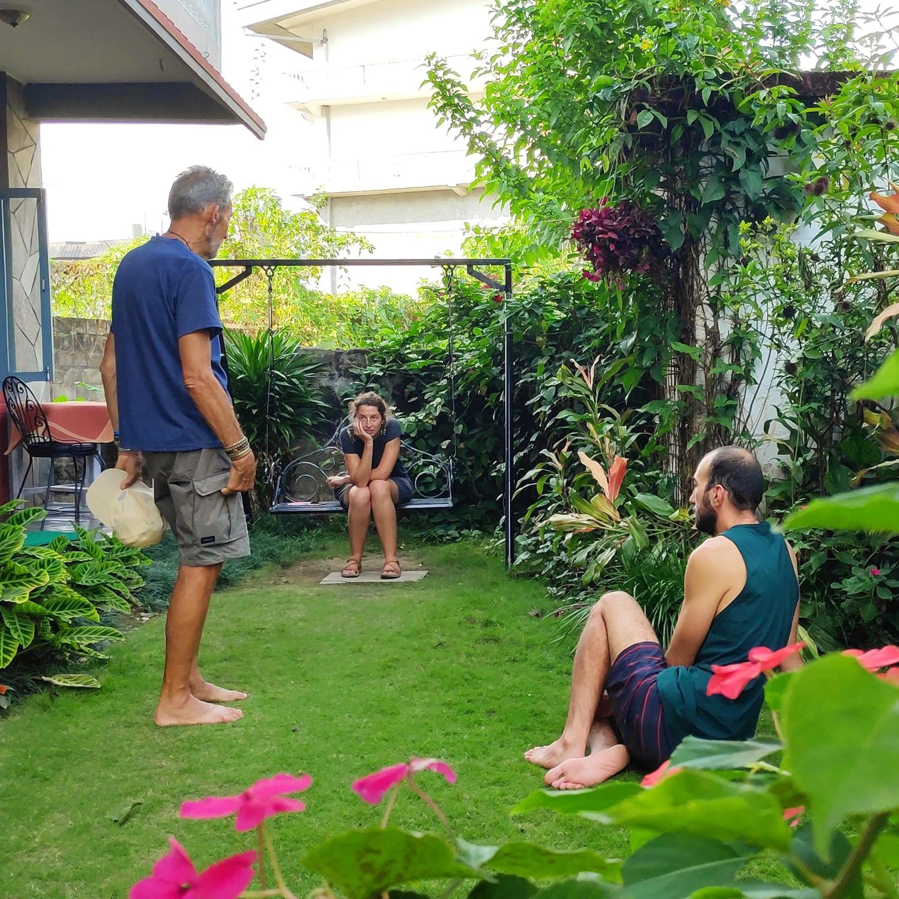 Garden in Hotel Mountain View - Lakeside Pokhara