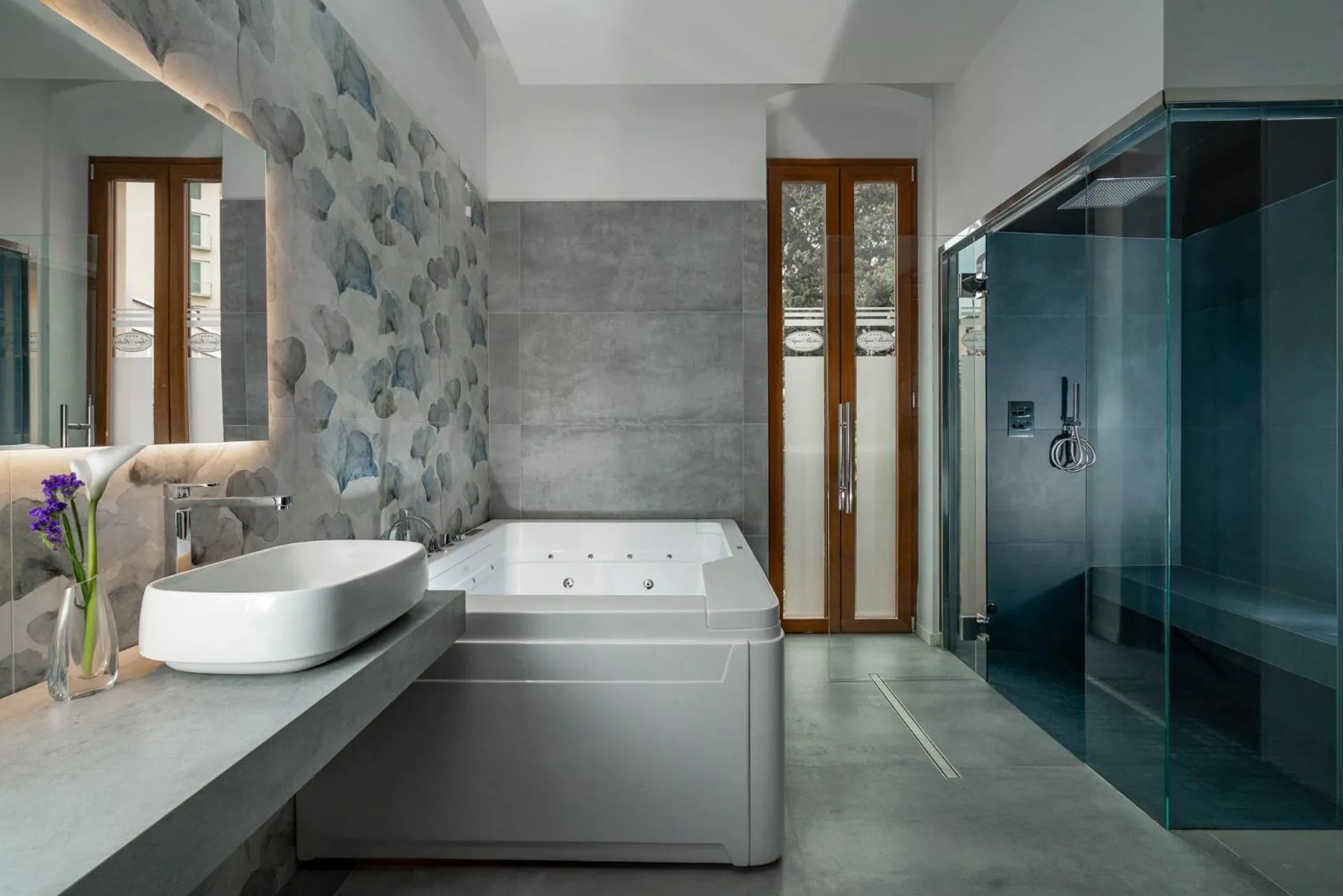 Bathroom in Hotel Parma e Oriente Wellness & Spa