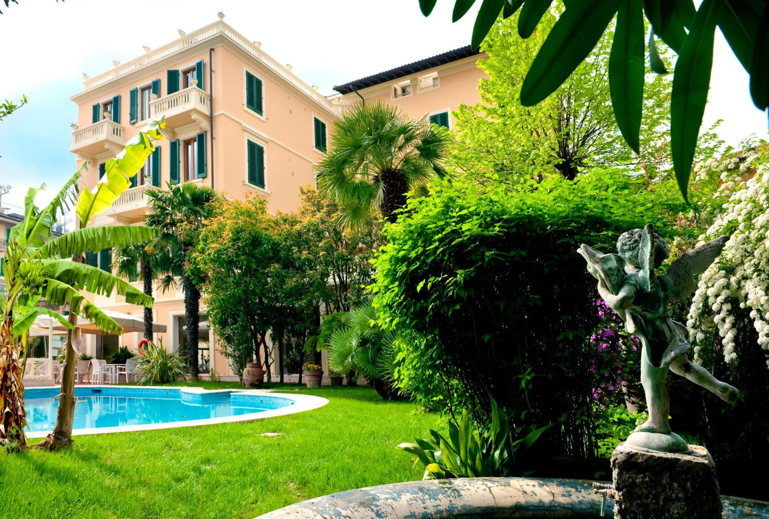 Garden in Hotel Parma e Oriente Wellness & Spa