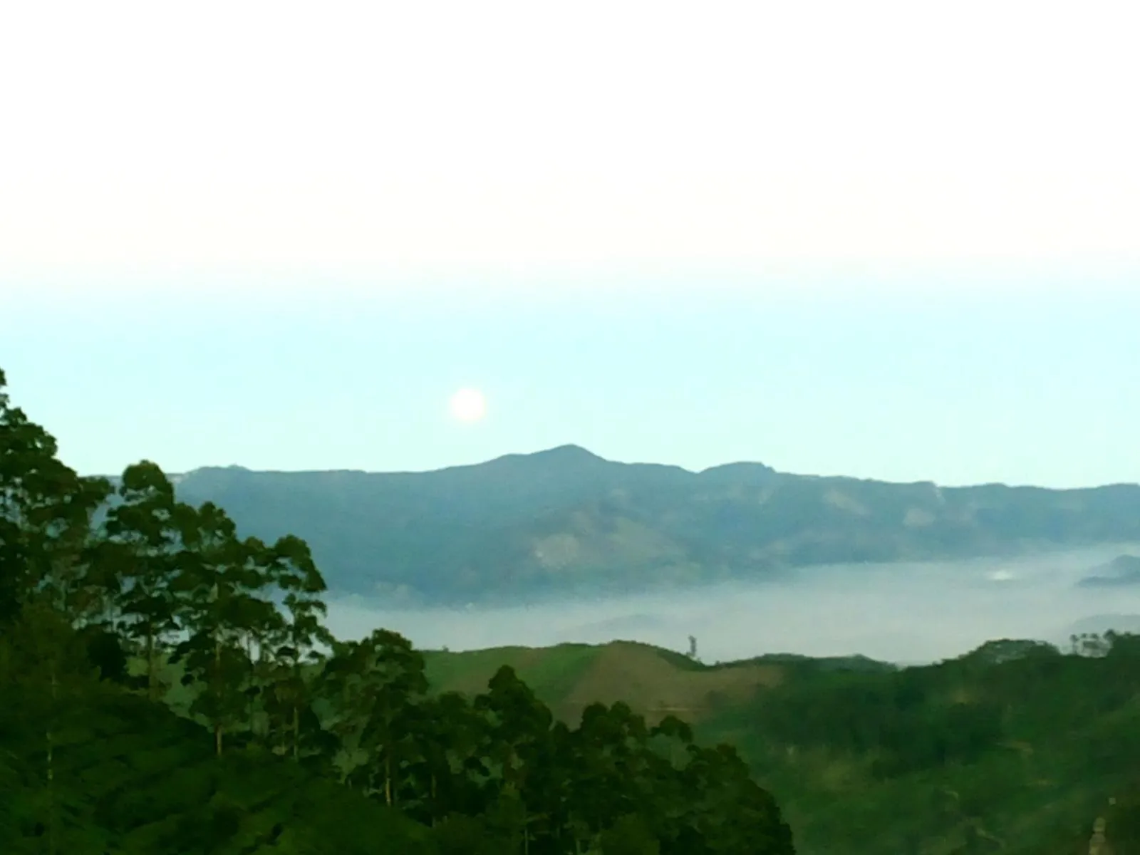 Mountain view in White Home