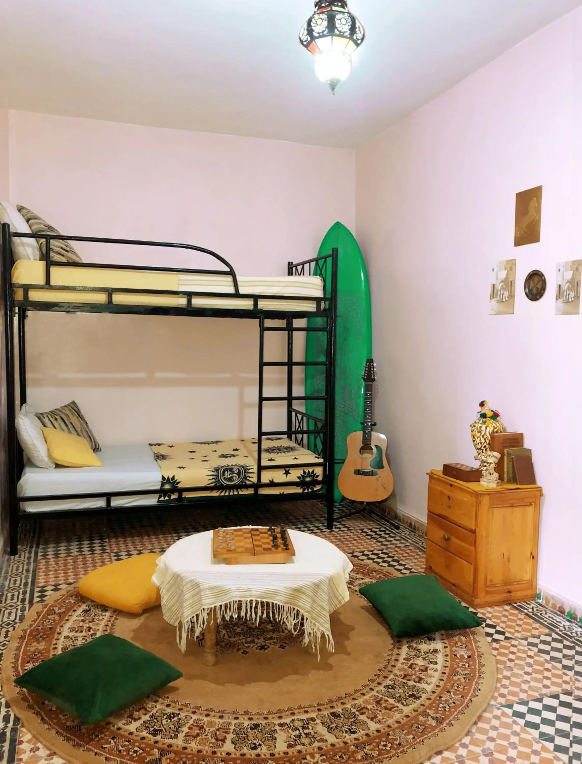 4-Bed Mixed Dormitory Room - single occupancy in Vibe Surf Morocco 4-Bed Mixed Dormitory Room - single occupancy in Vibe Surf Morocco