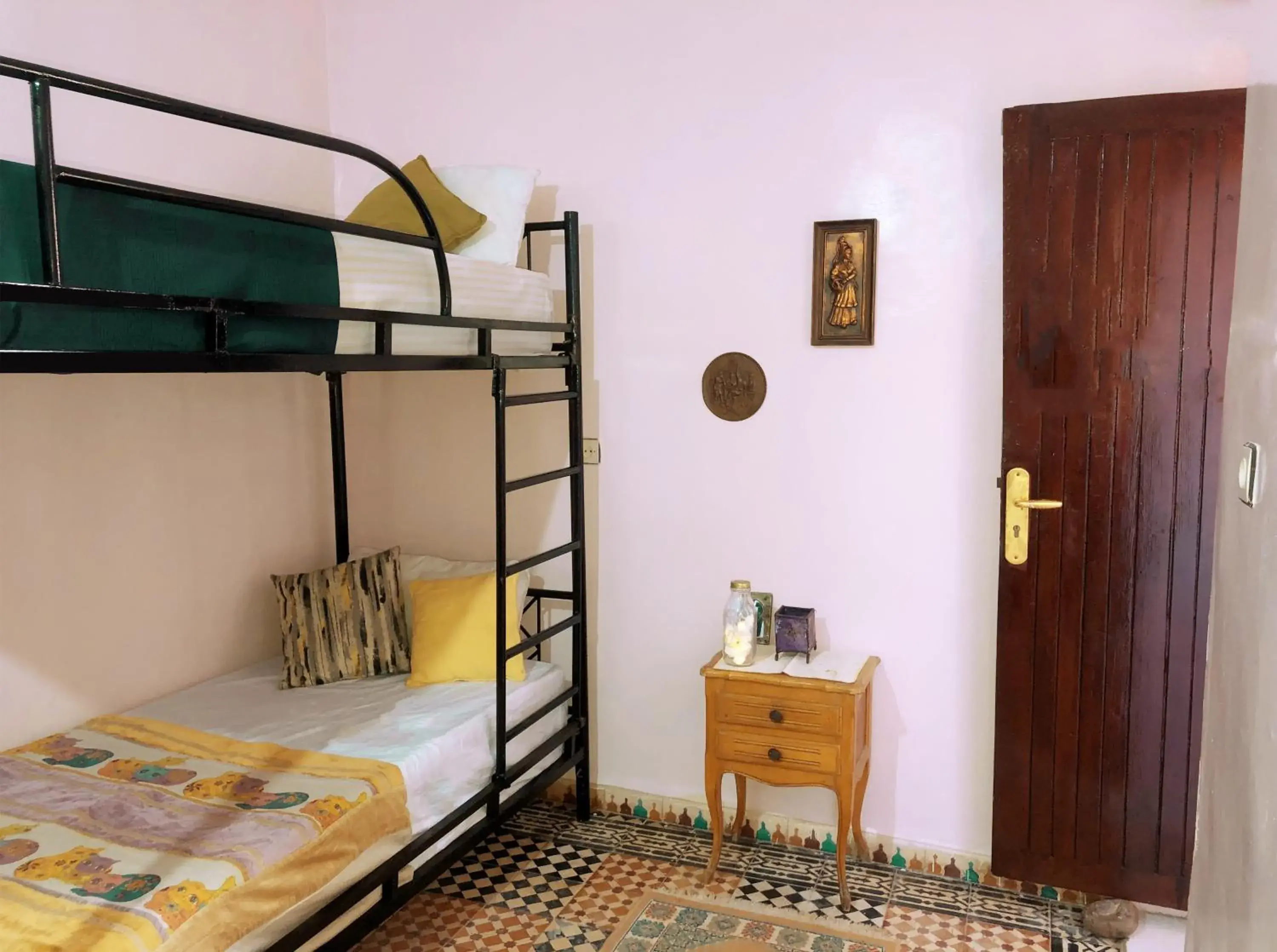 Single Bed in 4-Bed Dormitory Room in Vibe Surf Morocco Single Bed in 4-Bed Dormitory Room in Vibe Surf Morocco