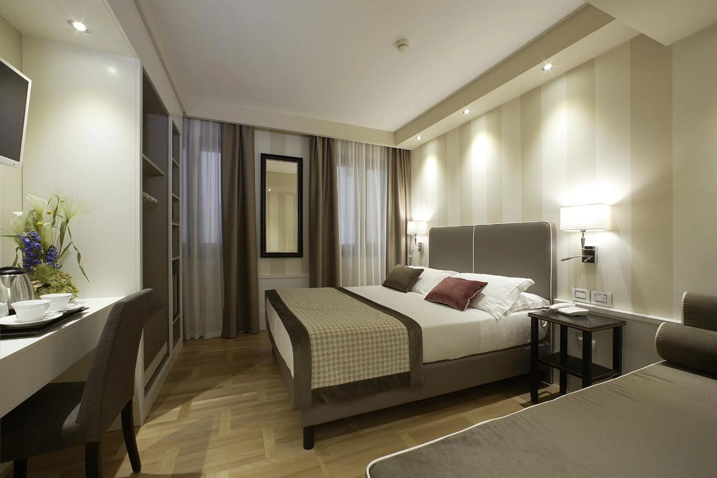 Bed in Hotel Forte del 48