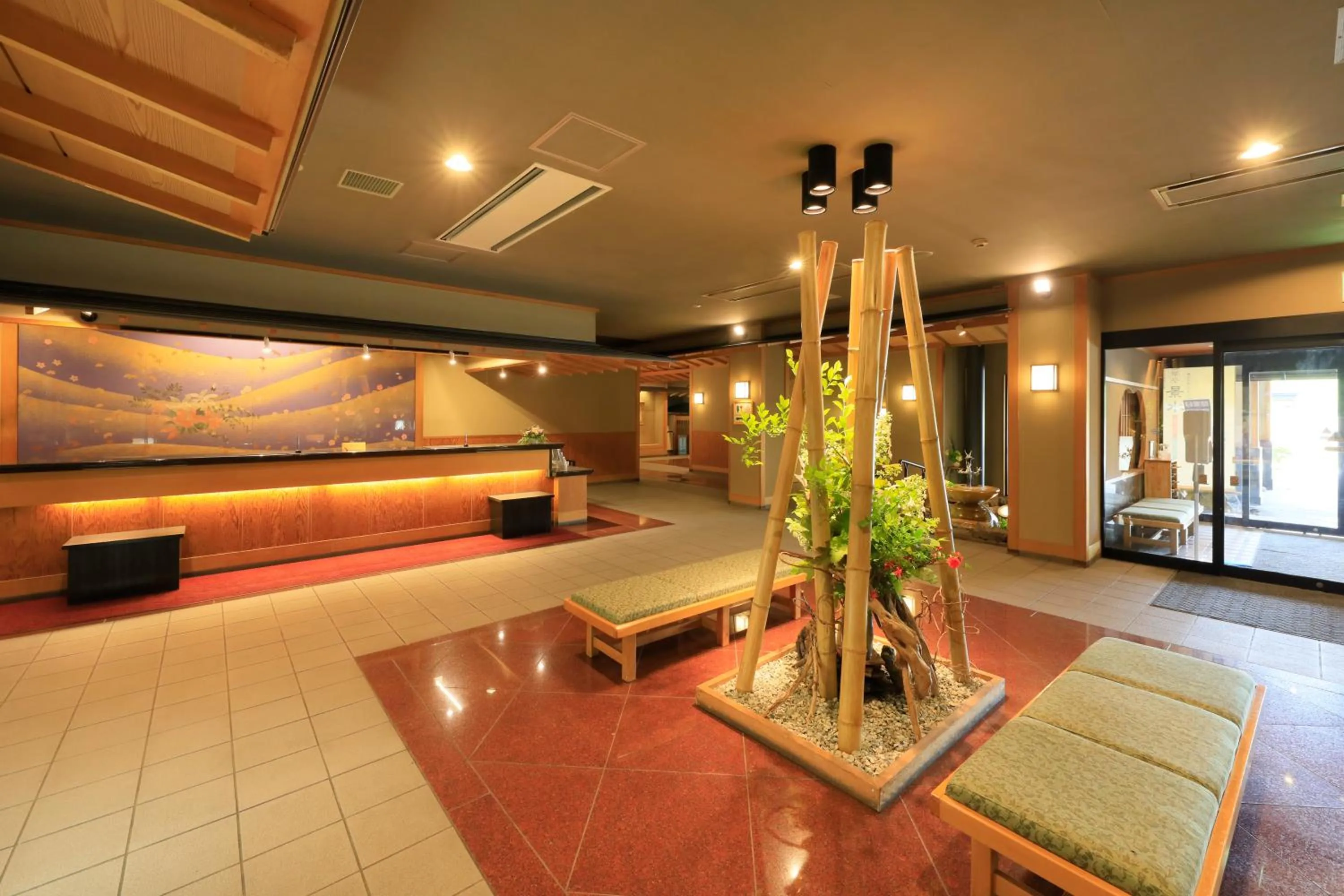 Lobby or reception in Hotel Keisui