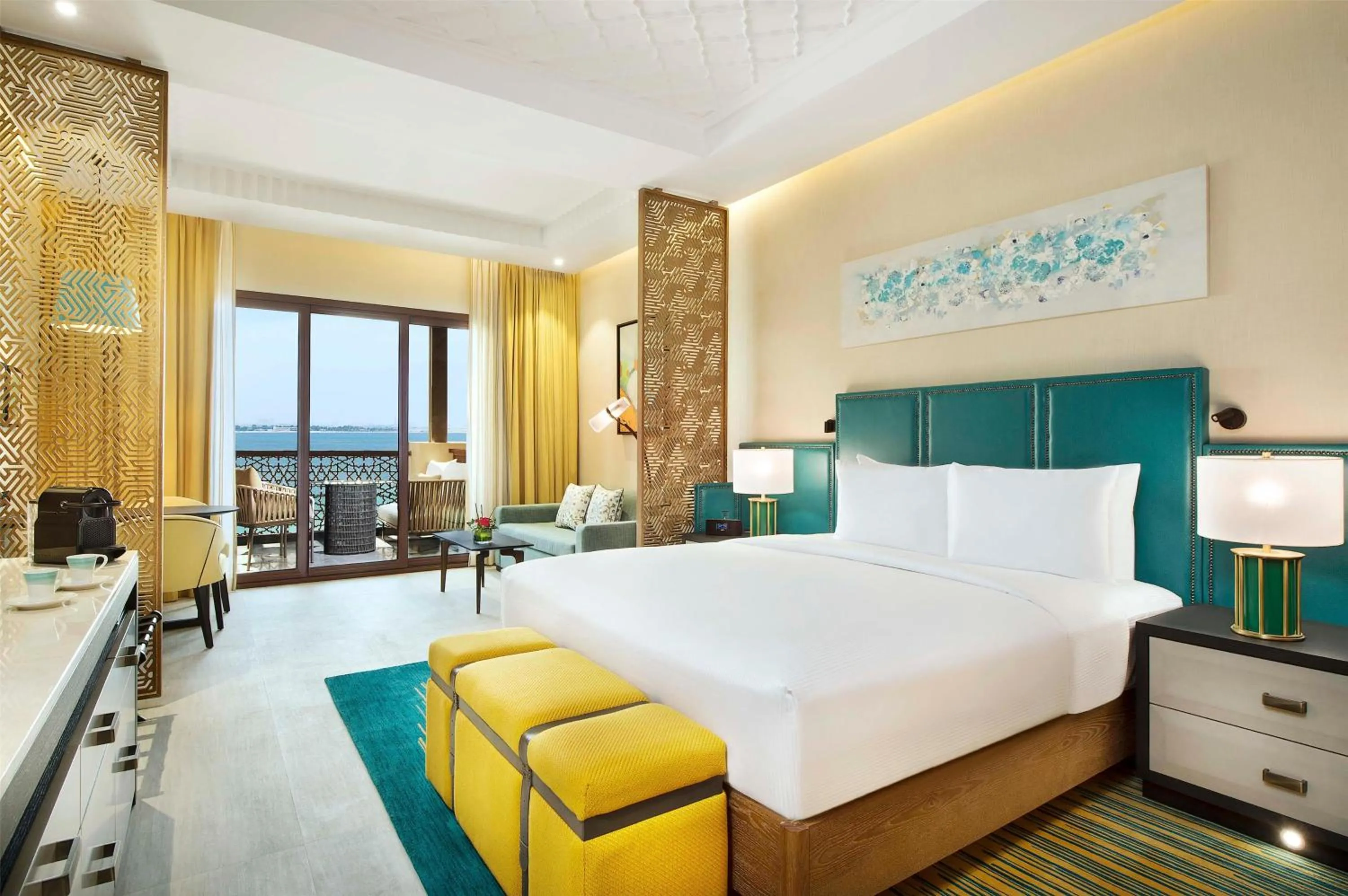 Photo of the whole room, Bed in DoubleTree by Hilton Resort & Spa Marjan Island