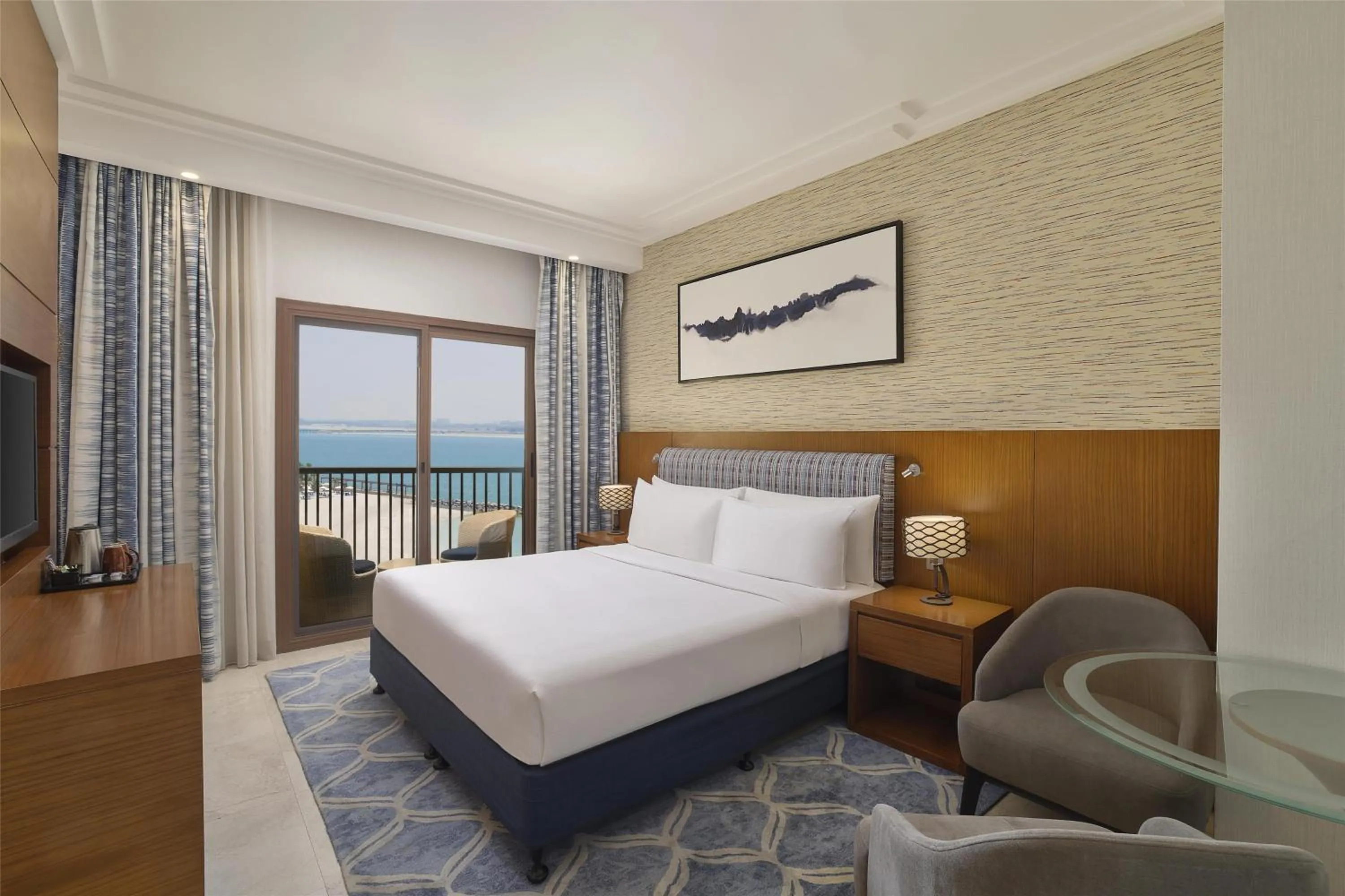 Photo of the whole room, Bed in DoubleTree by Hilton Resort & Spa Marjan Island