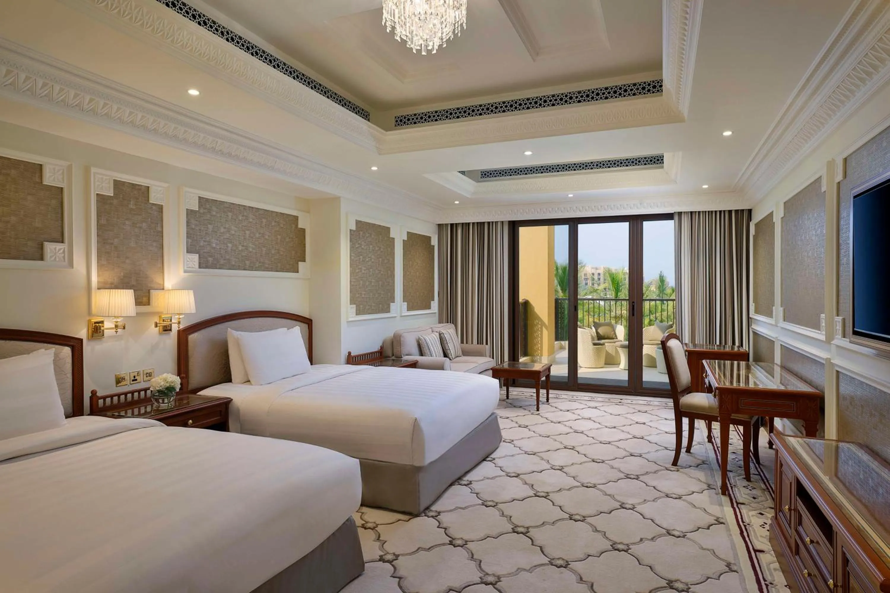 Bedroom, Bed in DoubleTree by Hilton Resort & Spa Marjan Island