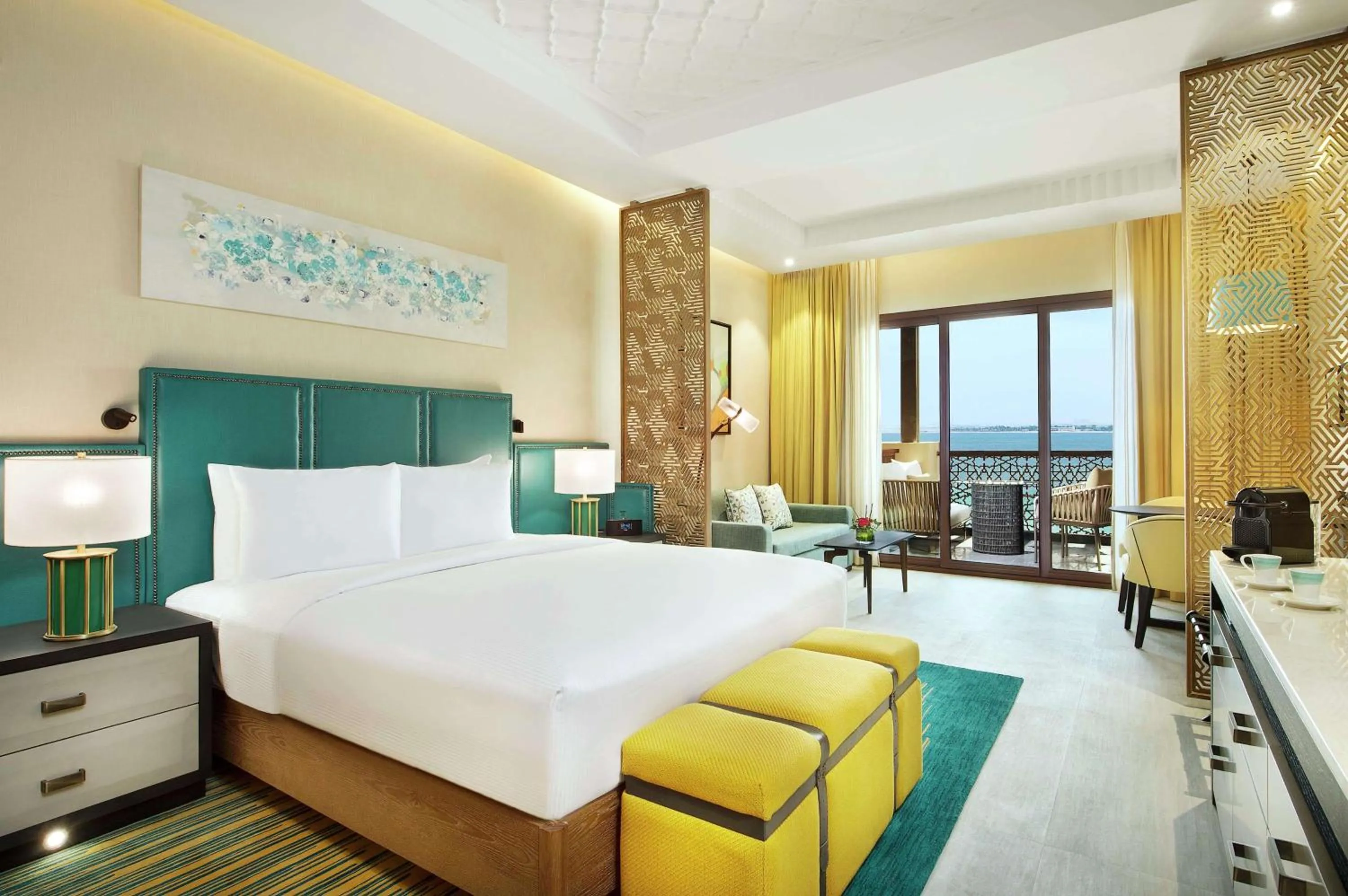 Family Interconnecting Room - Bay Club - Sea View in DoubleTree by Hilton Resort & Spa Marjan Island