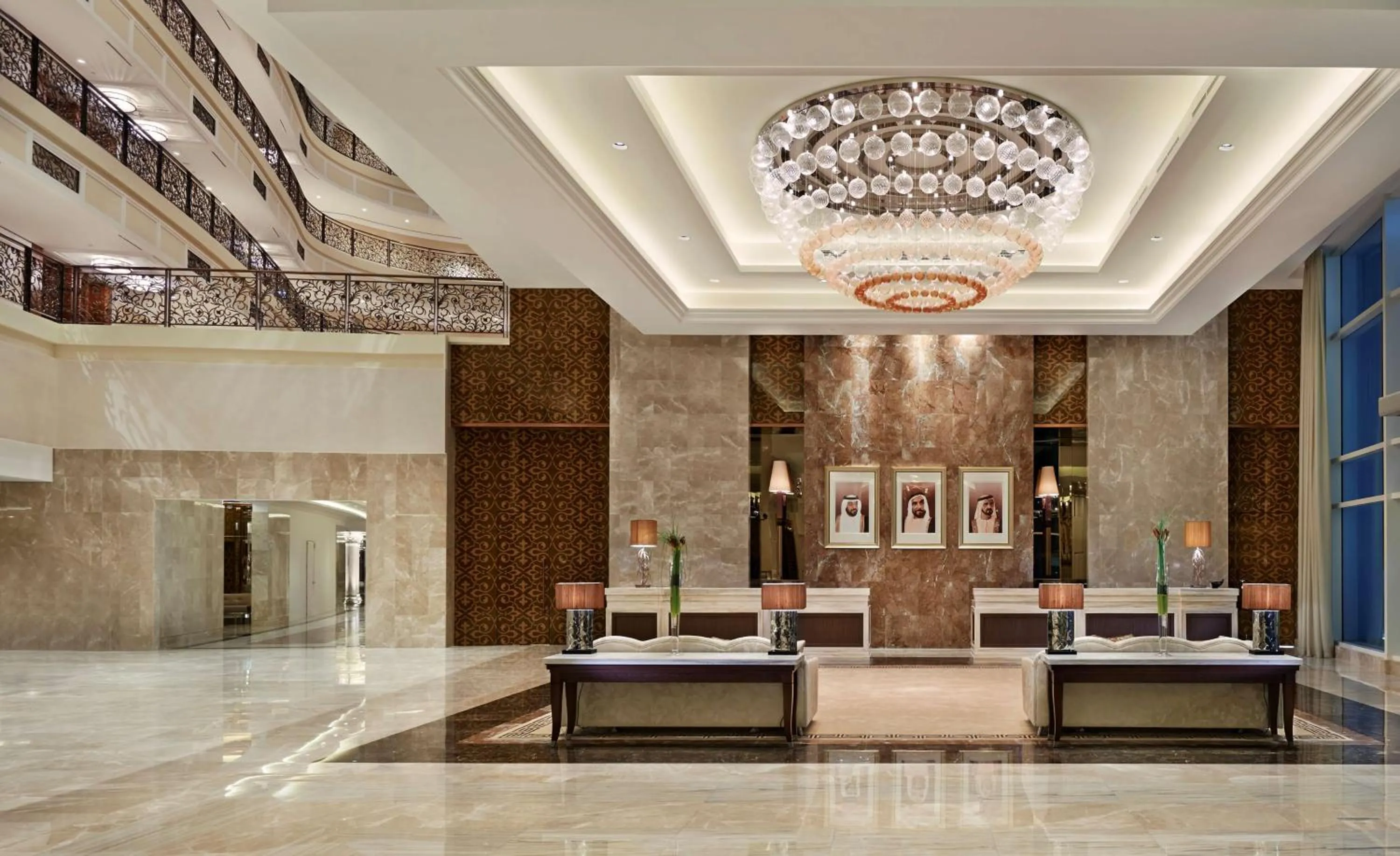 Lobby or reception in Waldorf Astoria Dubai Palm Jumeirah