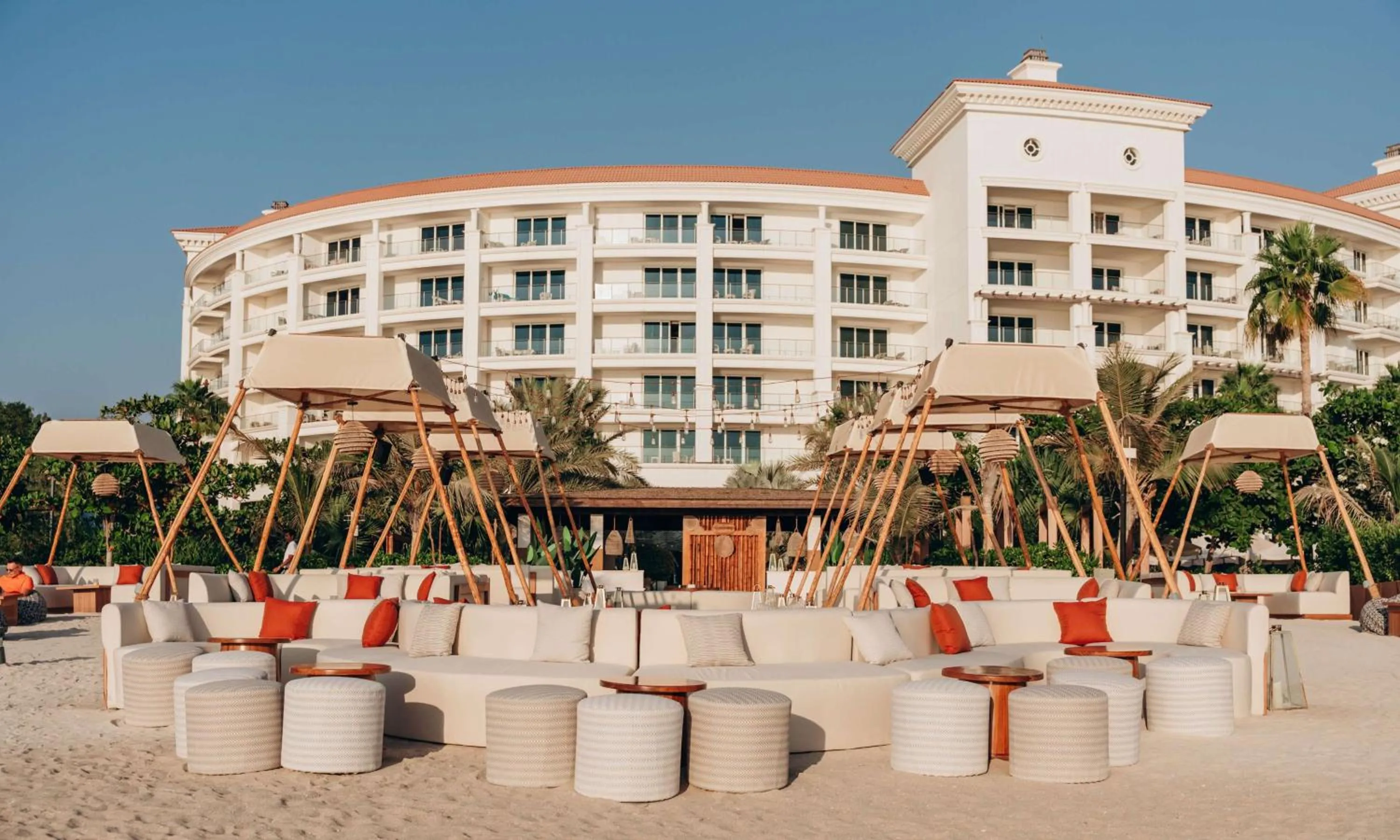 Beach in Waldorf Astoria Dubai Palm Jumeirah