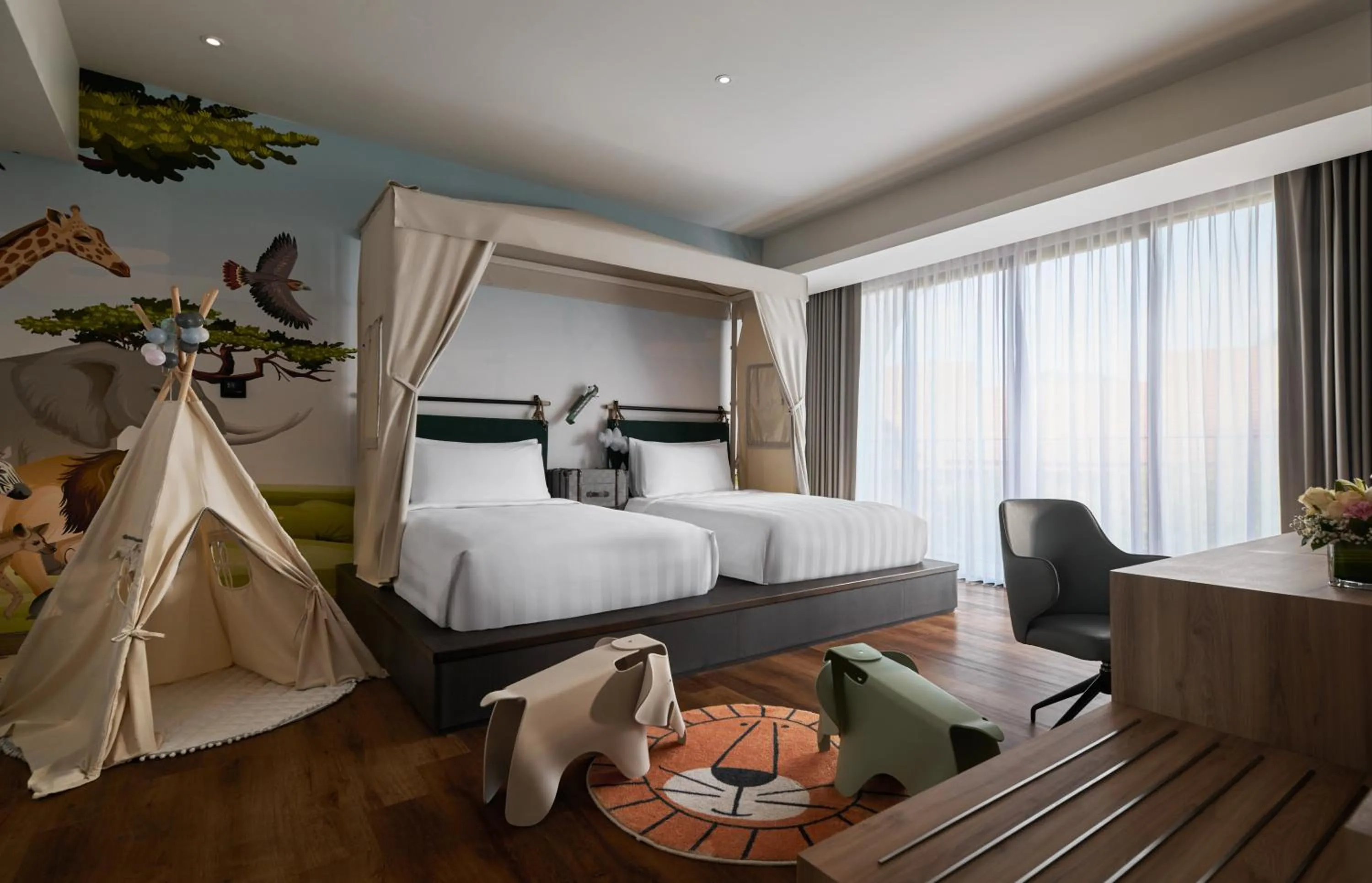 Bed in PARKROYAL Langkawi Resort