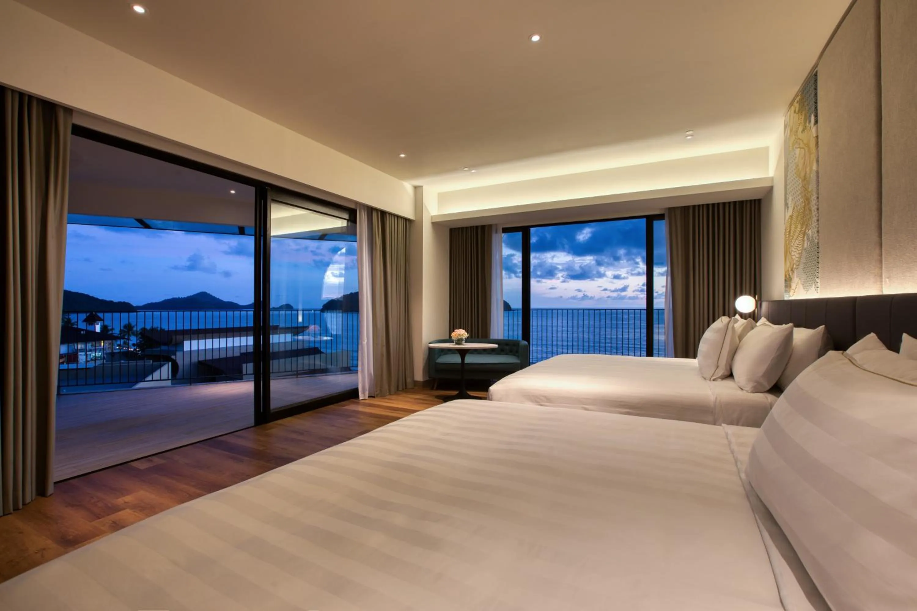 Bed in PARKROYAL Langkawi Resort