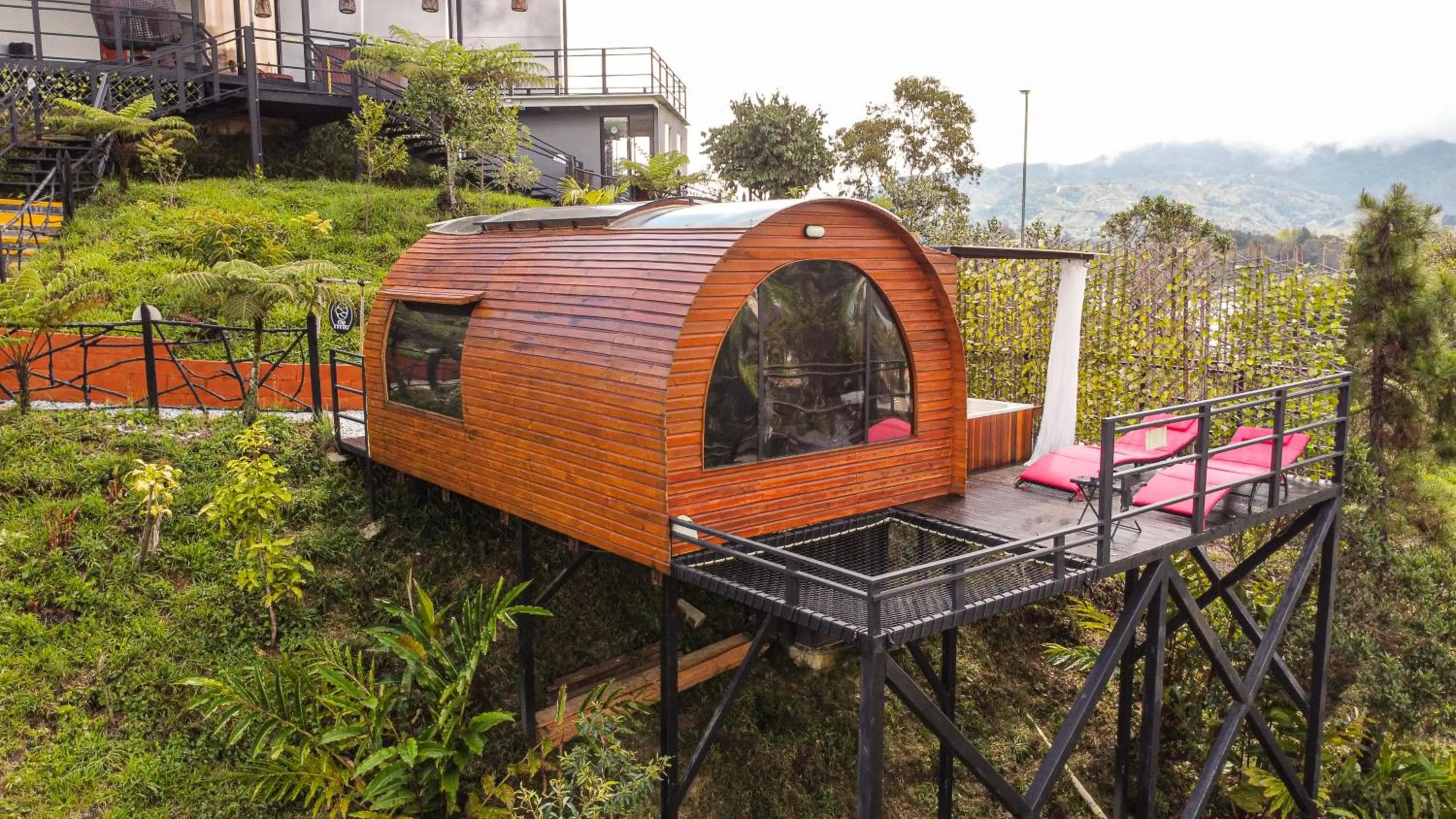 Property building in Glamping The Mountain