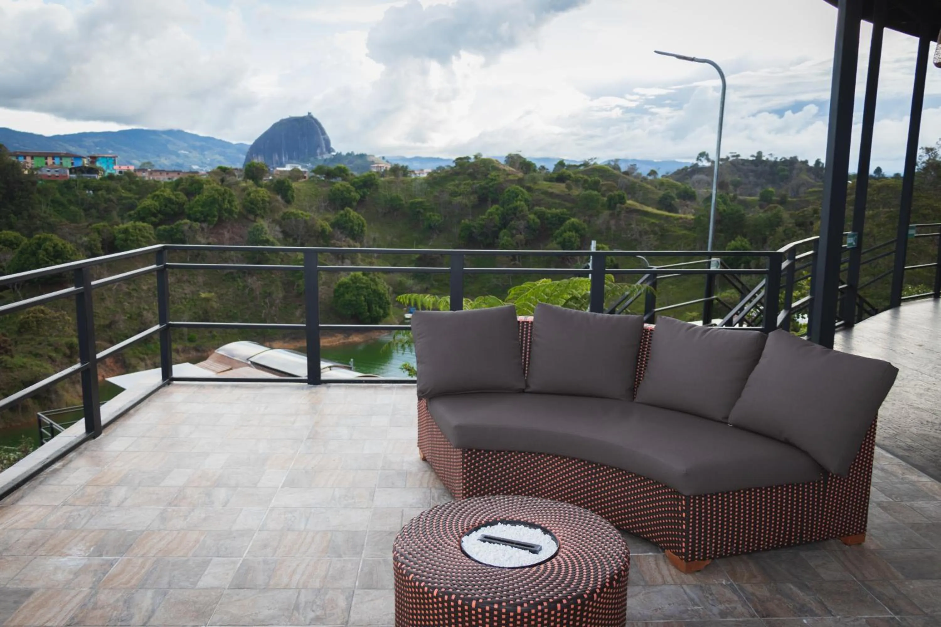 Balcony/Terrace in Glamping The Mountain