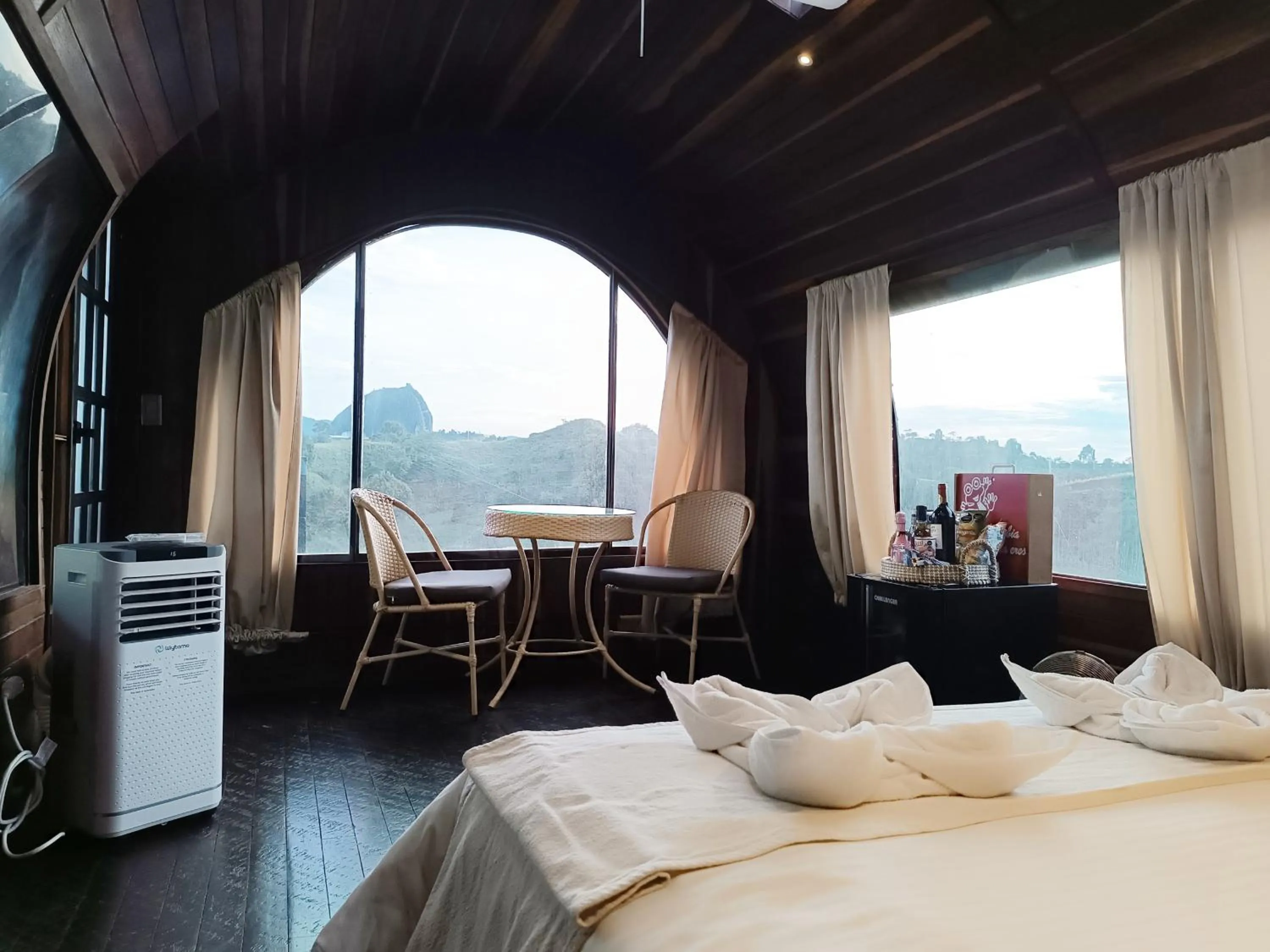 Bed in Glamping The Mountain