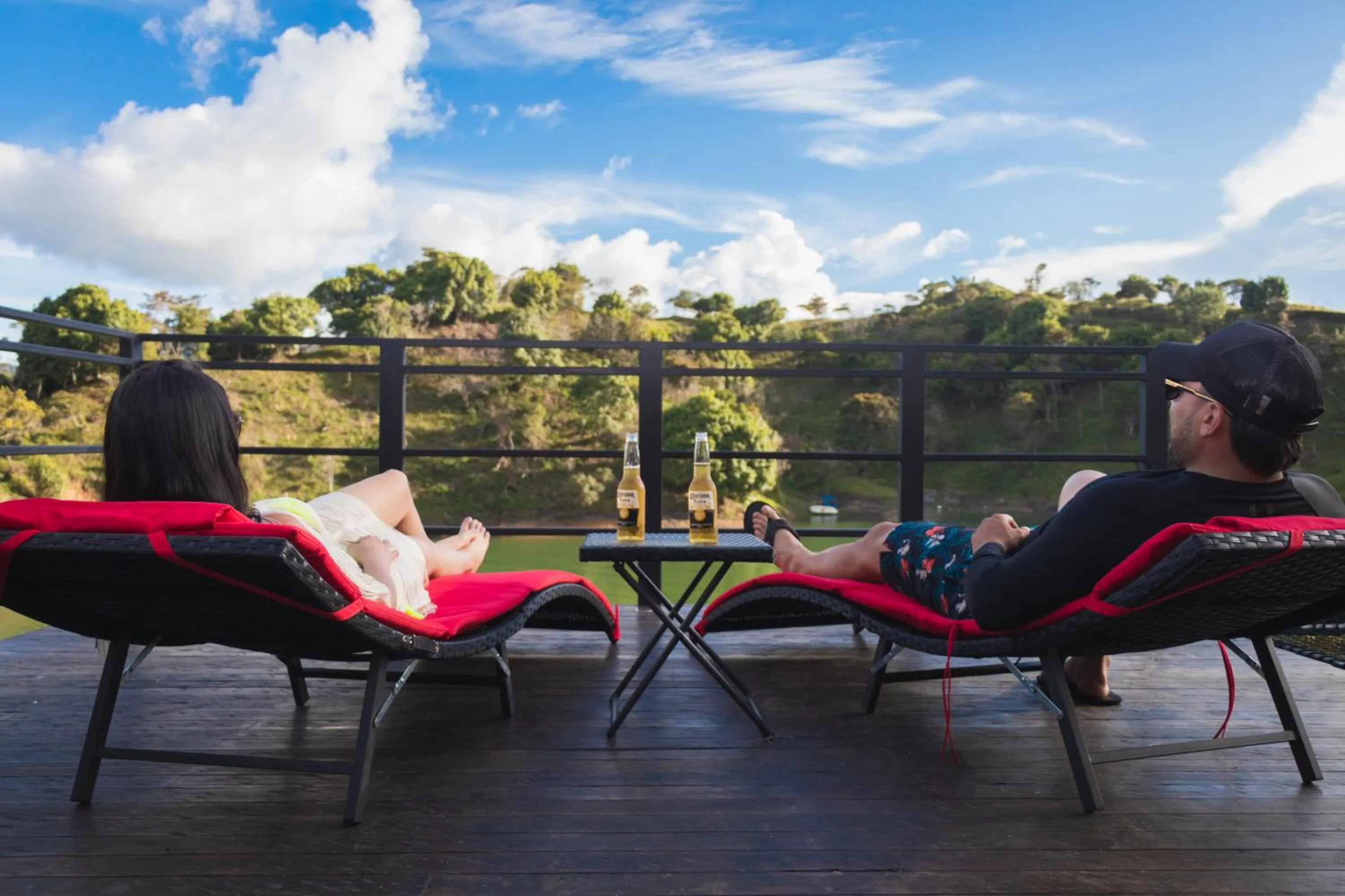 Balcony/Terrace in Glamping The Mountain