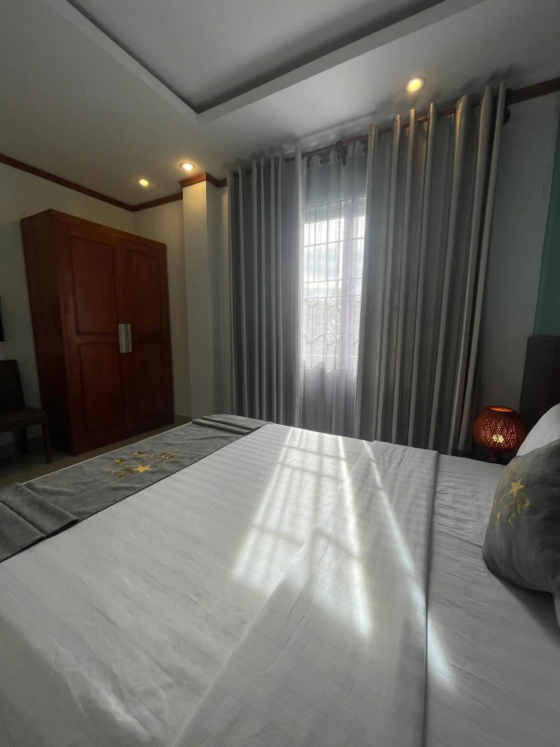 Bed in Lien Do Star Hotel