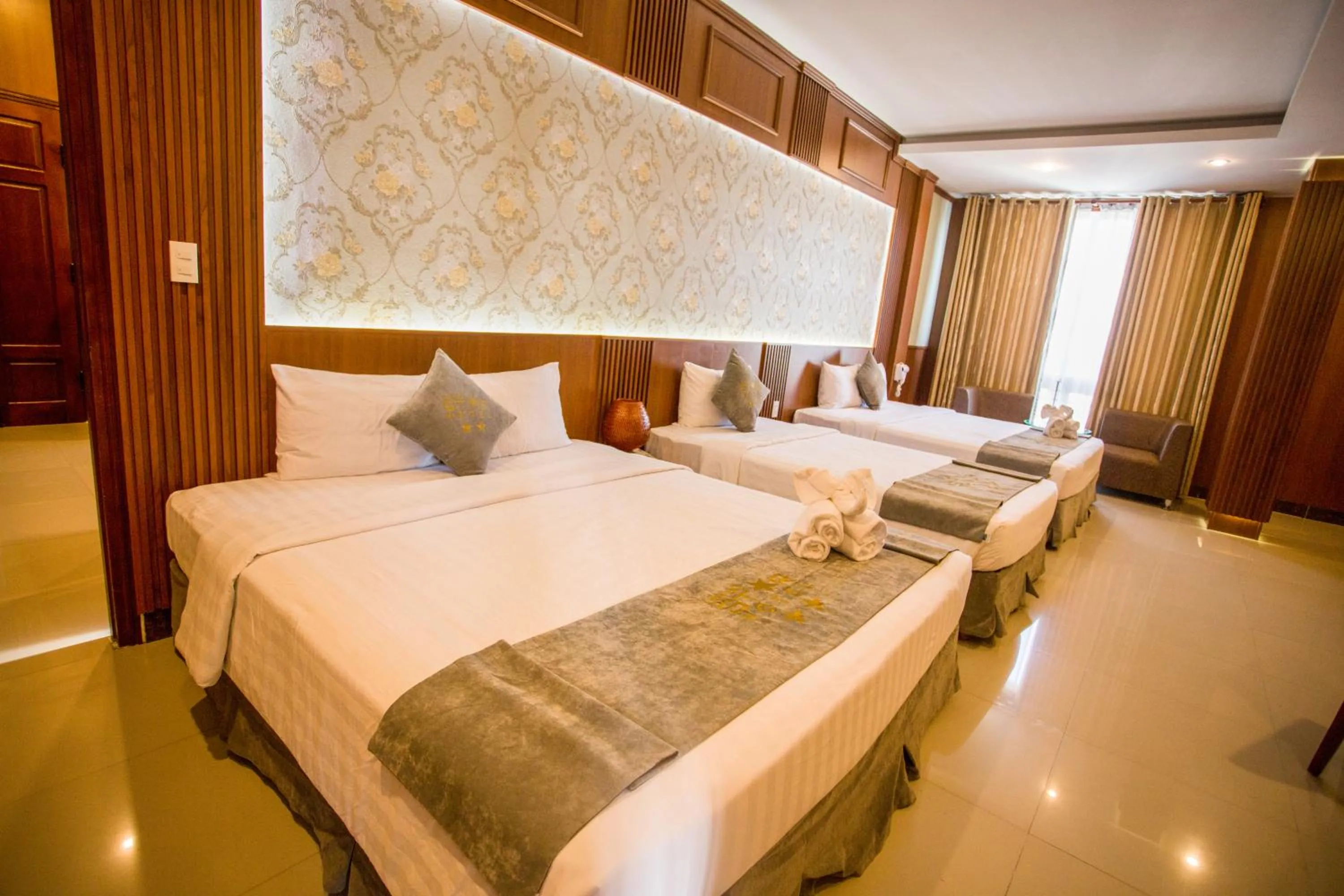 Bedroom, Bed in Lien Do Star Hotel