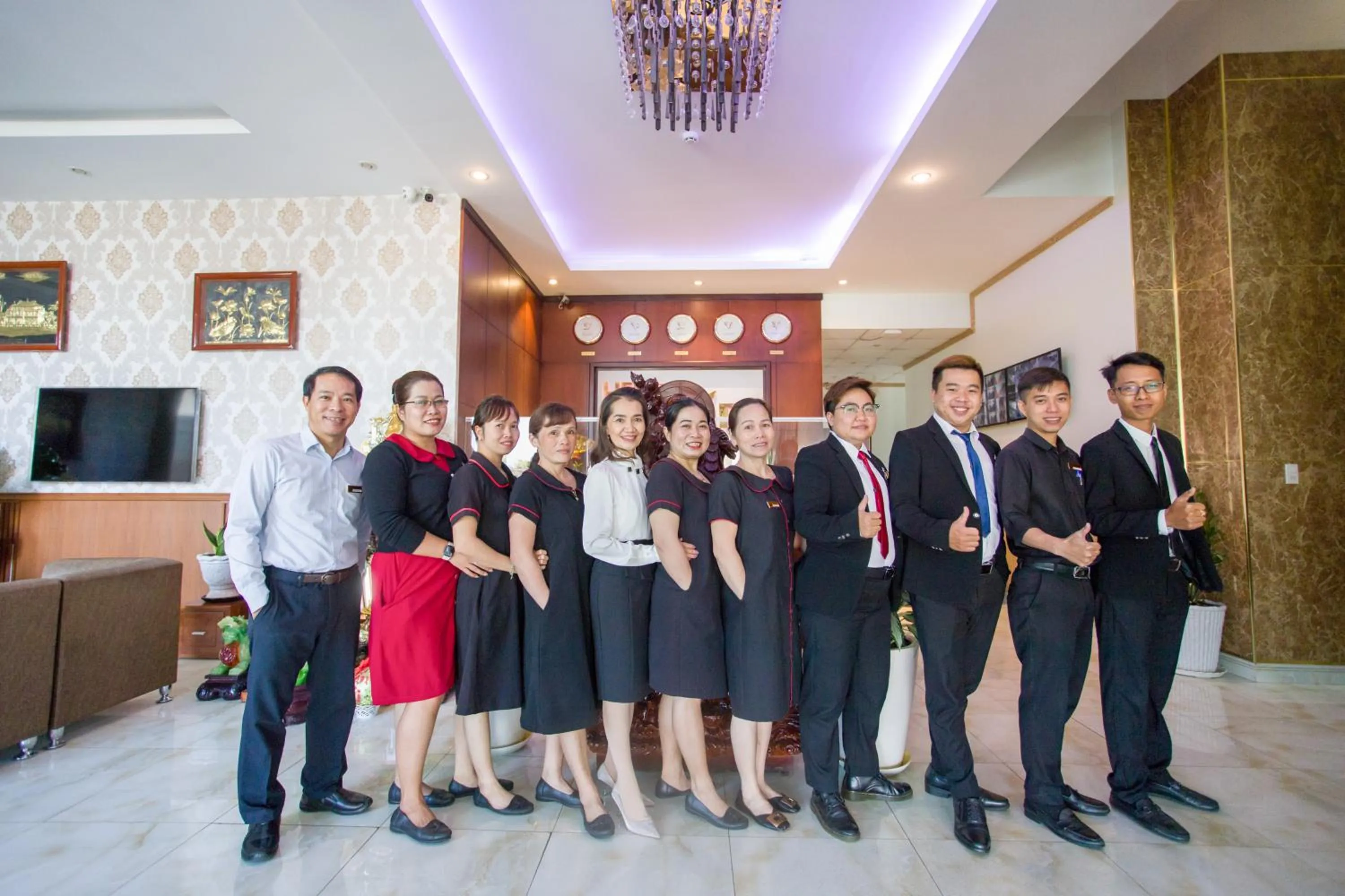 Staff in Lien Do Star Hotel