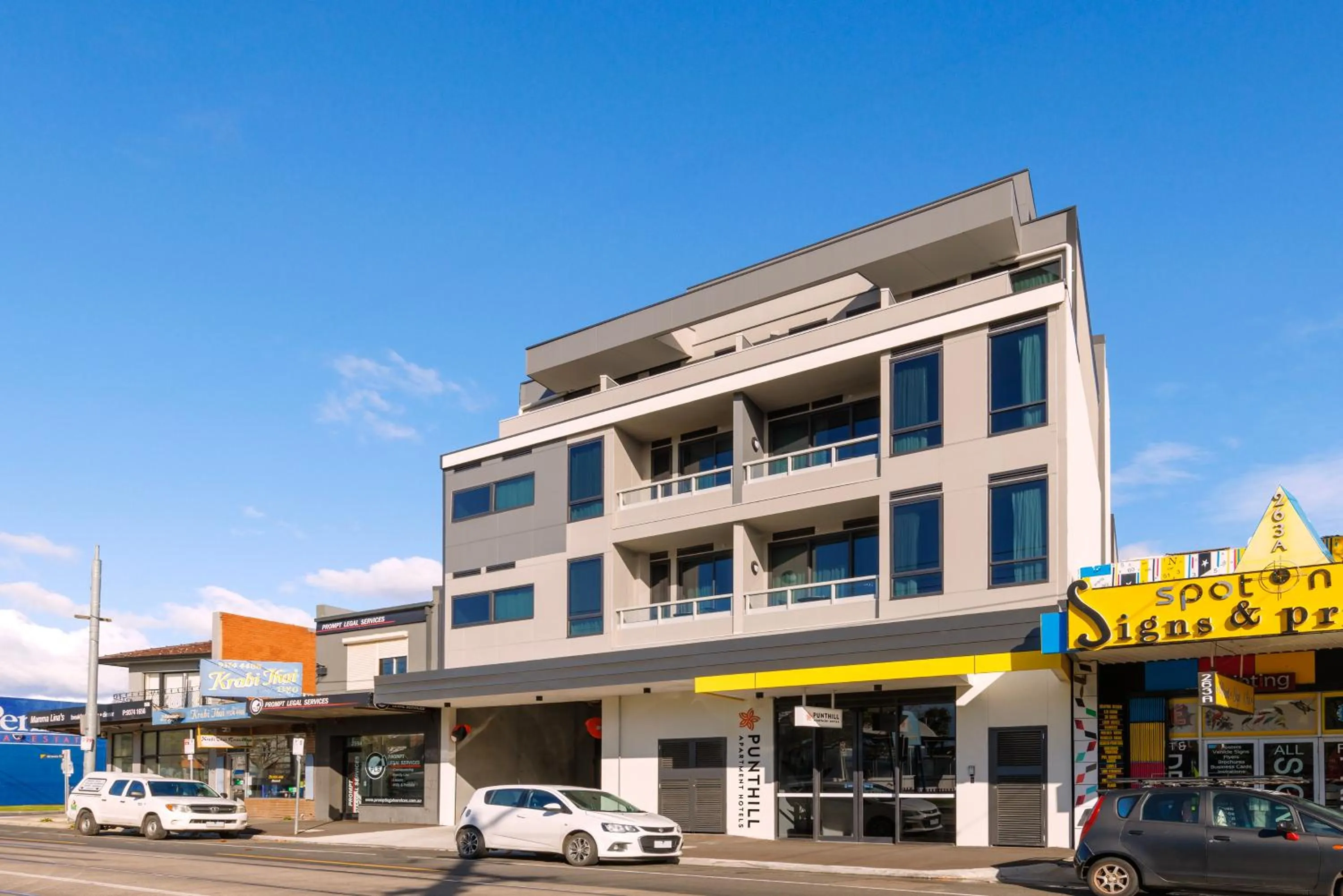 Property building in Punthill Essendon North