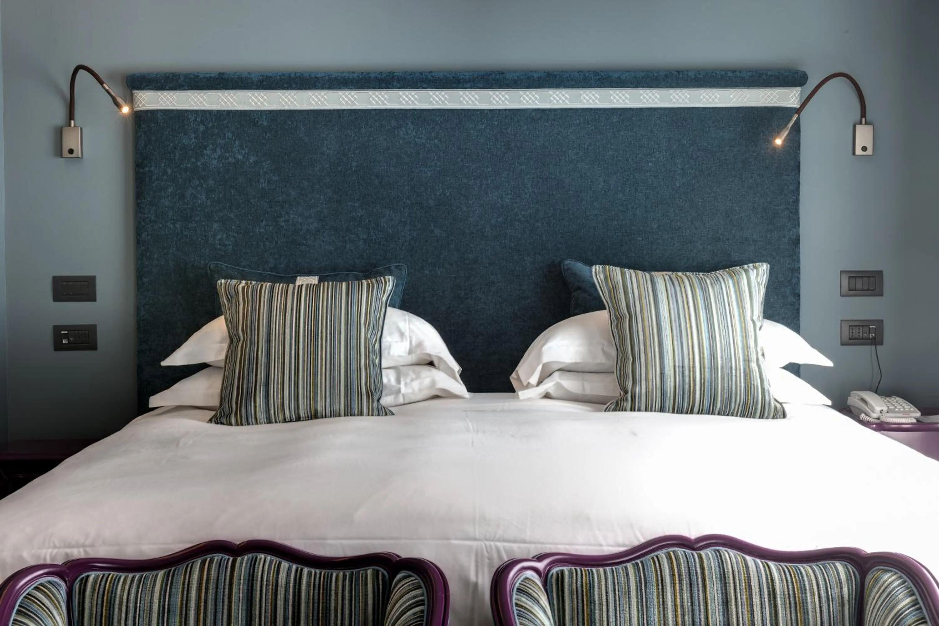 Bed in Villa e Palazzo Aminta - A Leading Hotel of The World