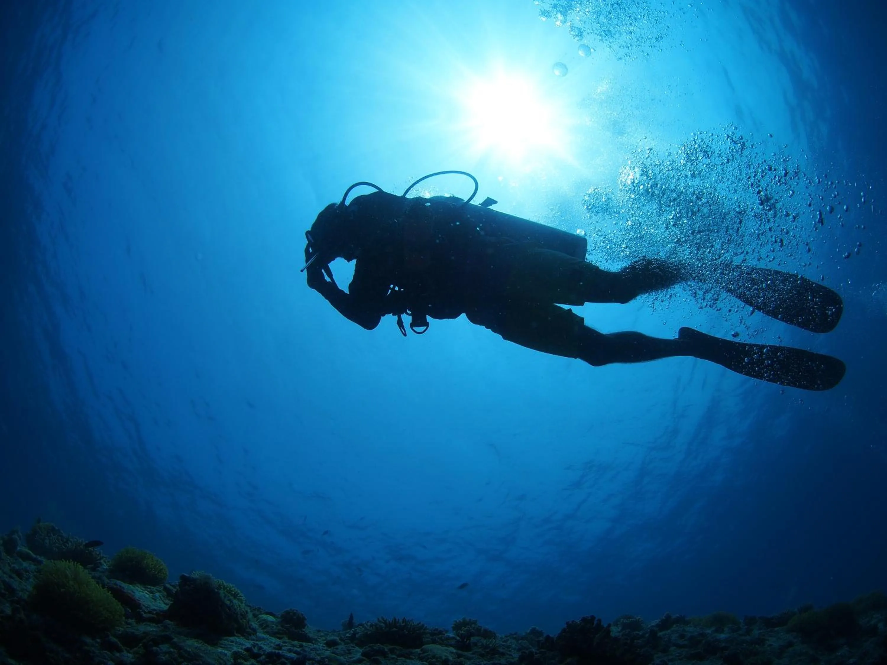 Sunrise by white sand dhigurah